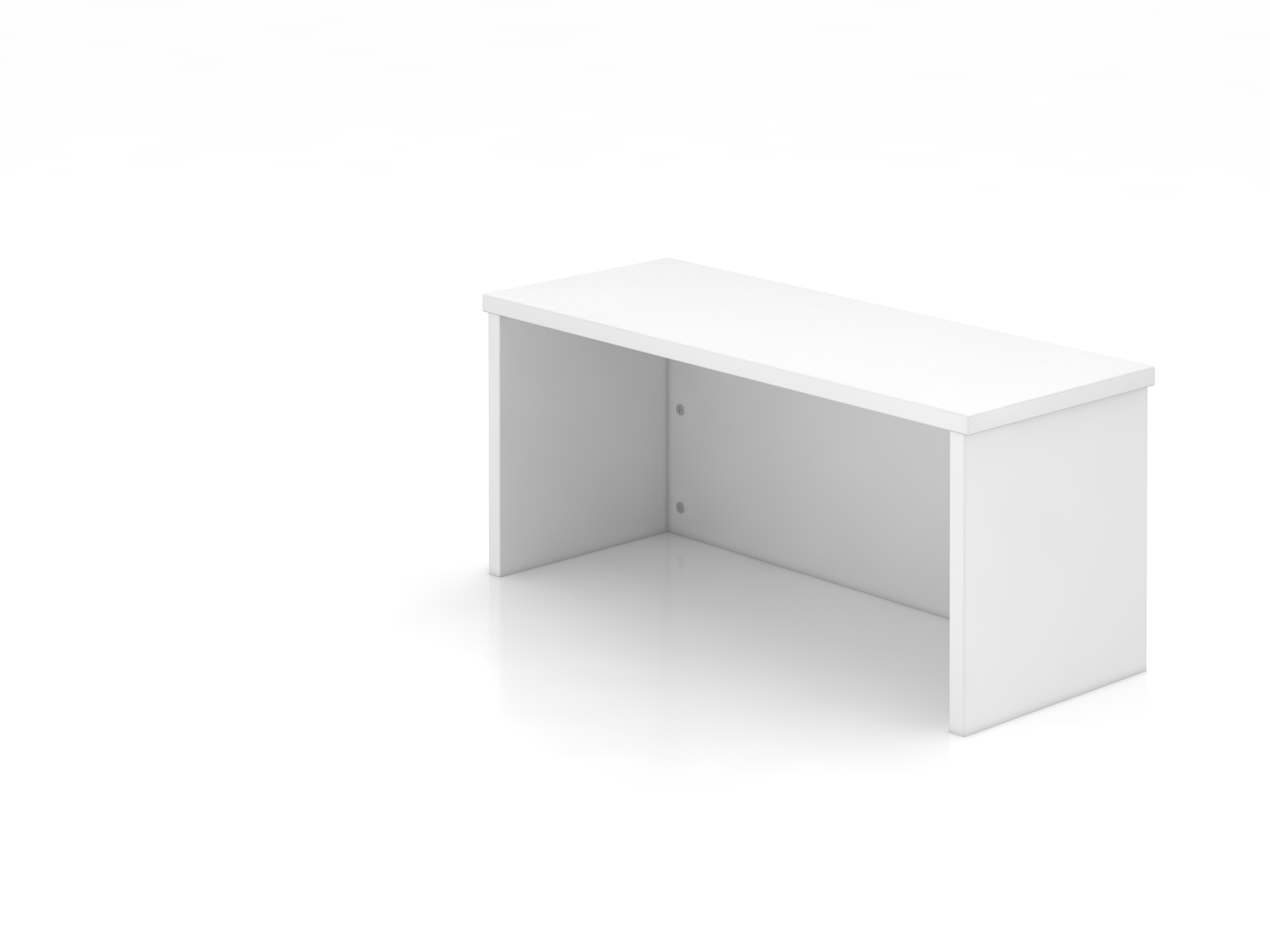Thekenaufsatz 80cm, 1OH Weiß