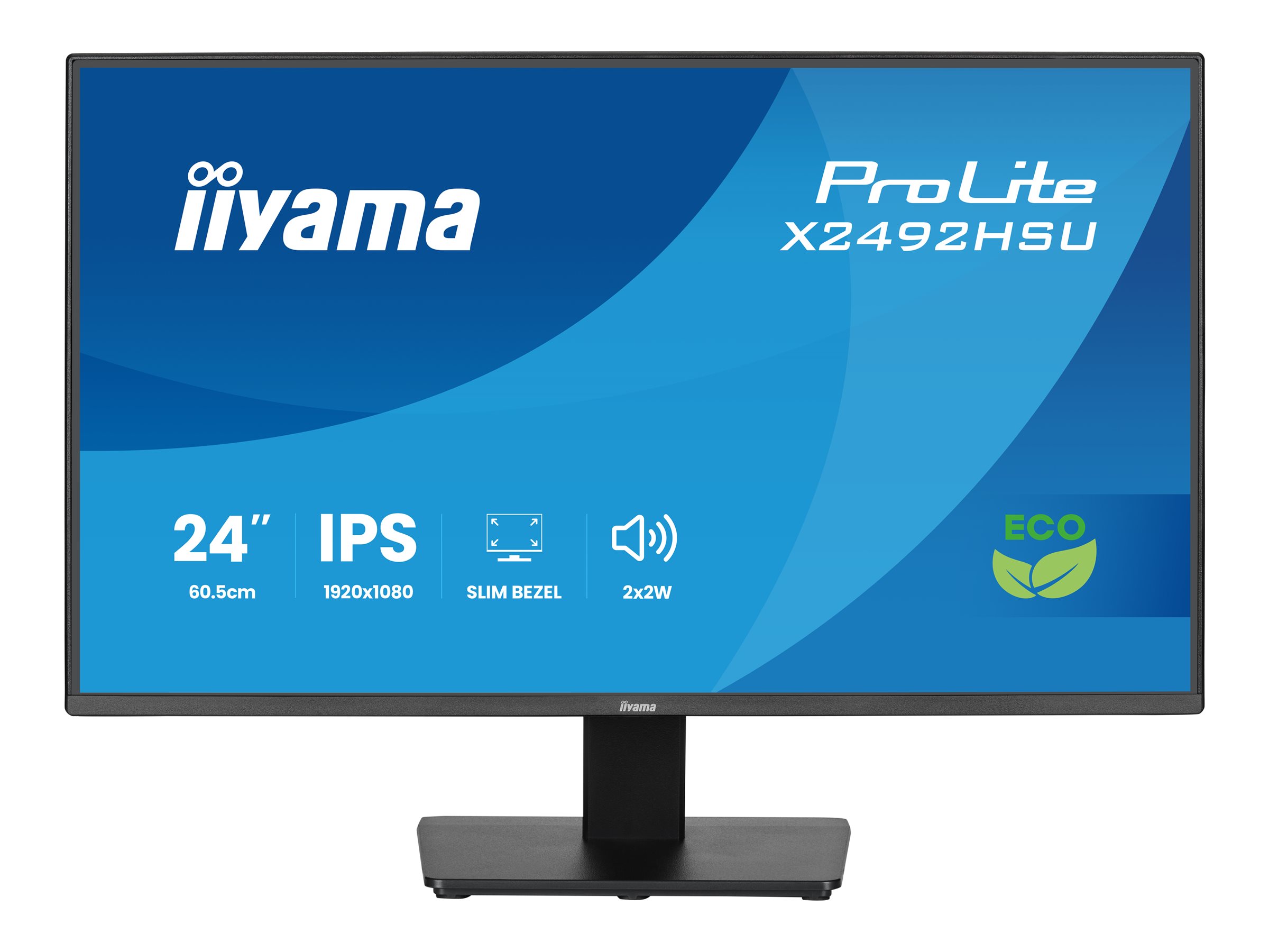 Iiyama ProLite X2492HSU-B1 - LED-Monitor - 61 cm (24")