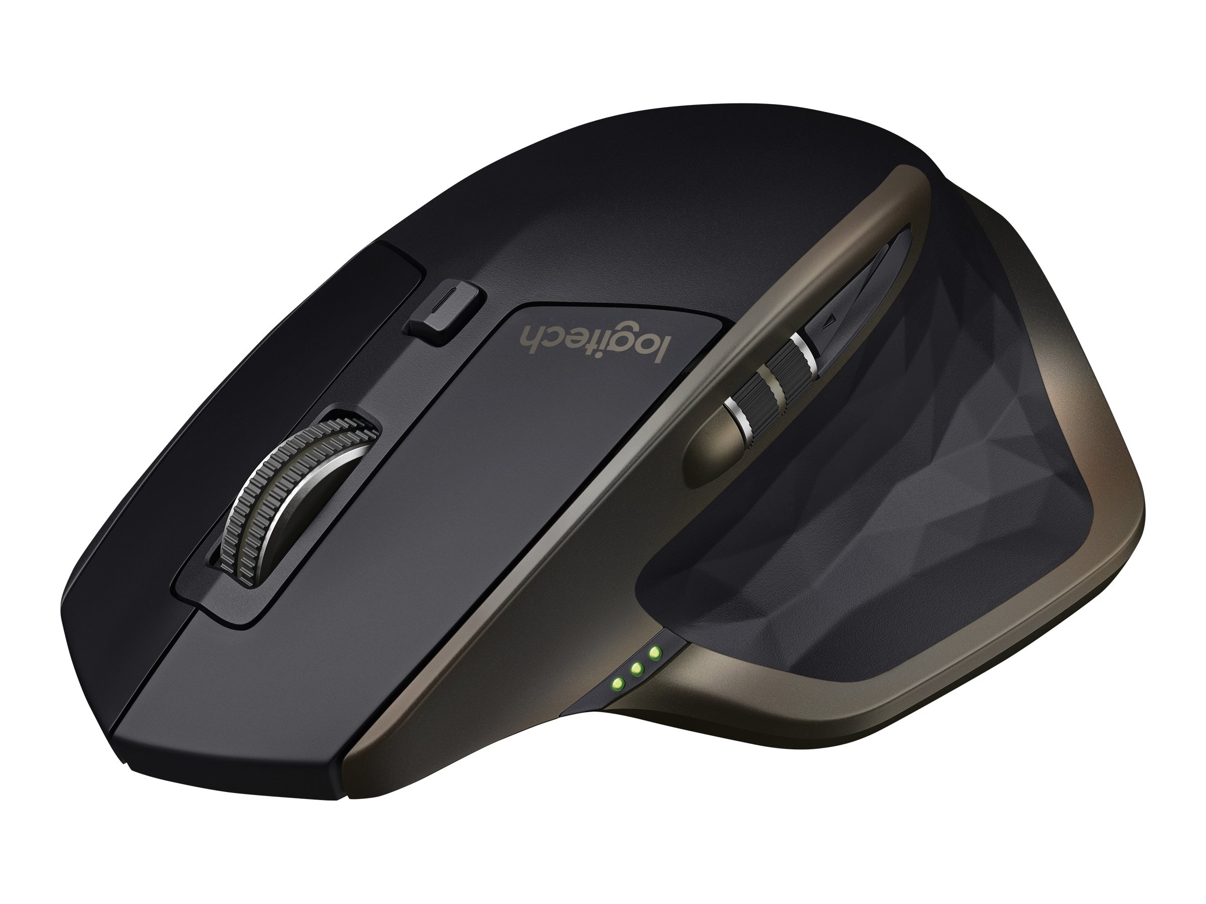 Logitech MX Master - Maus - Laser - 5 Tasten - kabellos - 2.4 GHz, Bluetooth - kabelloser Empfänger (USB)