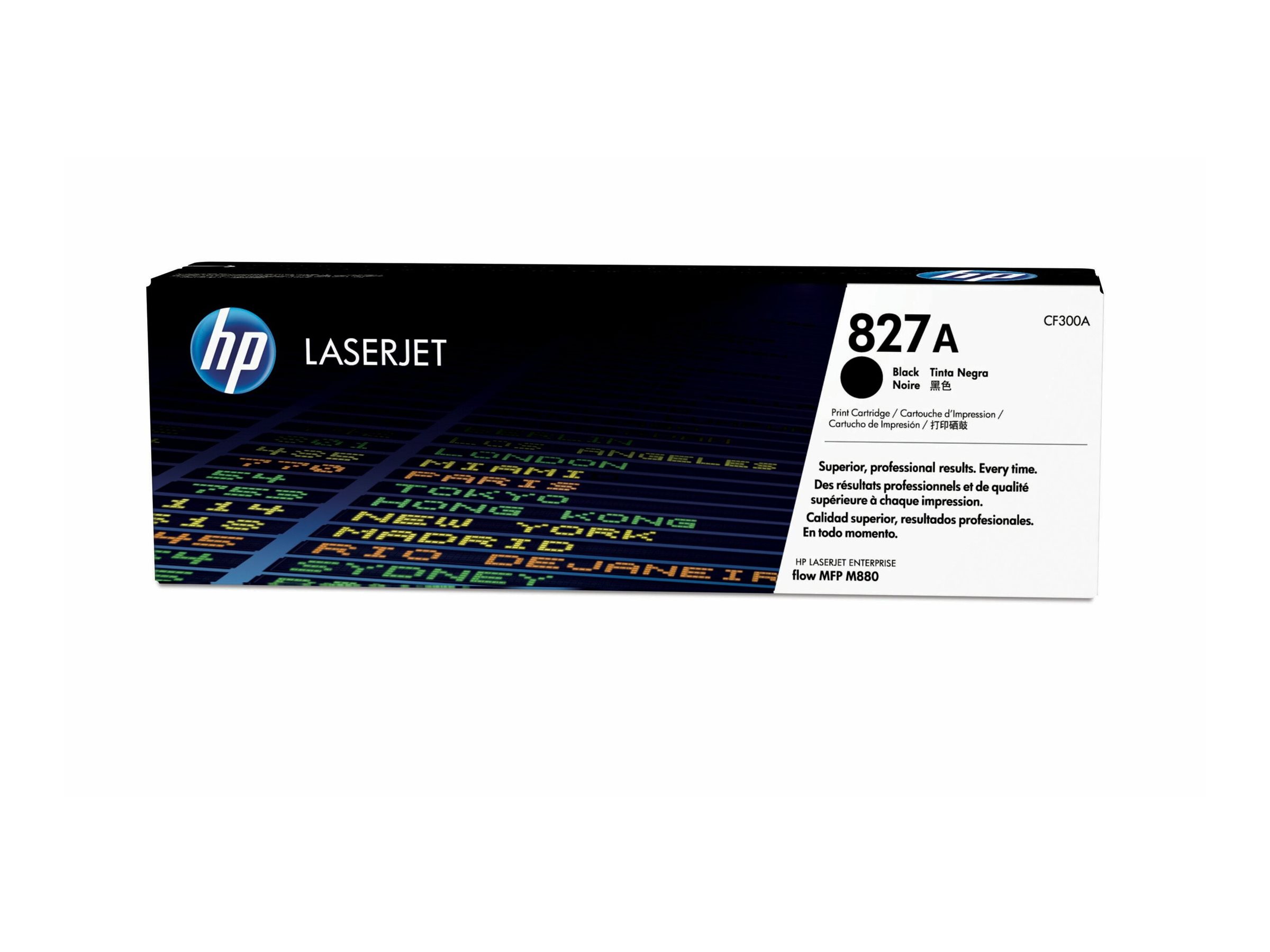 HP 827A - Schwarz - original - LaserJet - Tonerpatrone (CF300A)