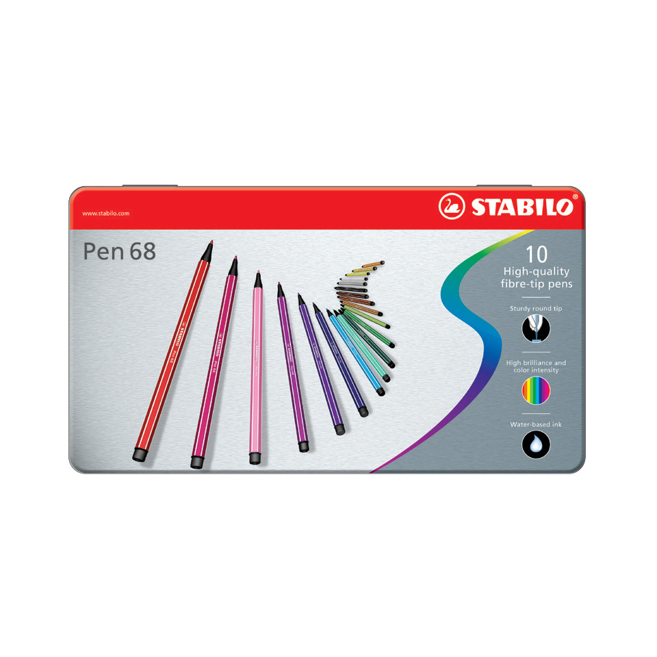 STABILO 6810-6 Metalletui