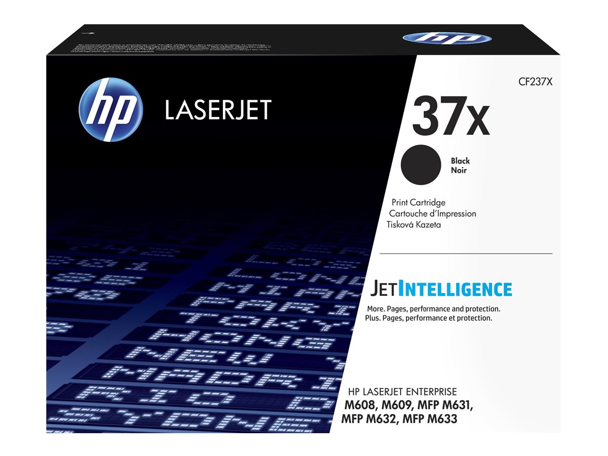 HP 37X - Hohe Ergiebigkeit - Schwarz - original - LaserJet - Tonerpatrone (CF237X)