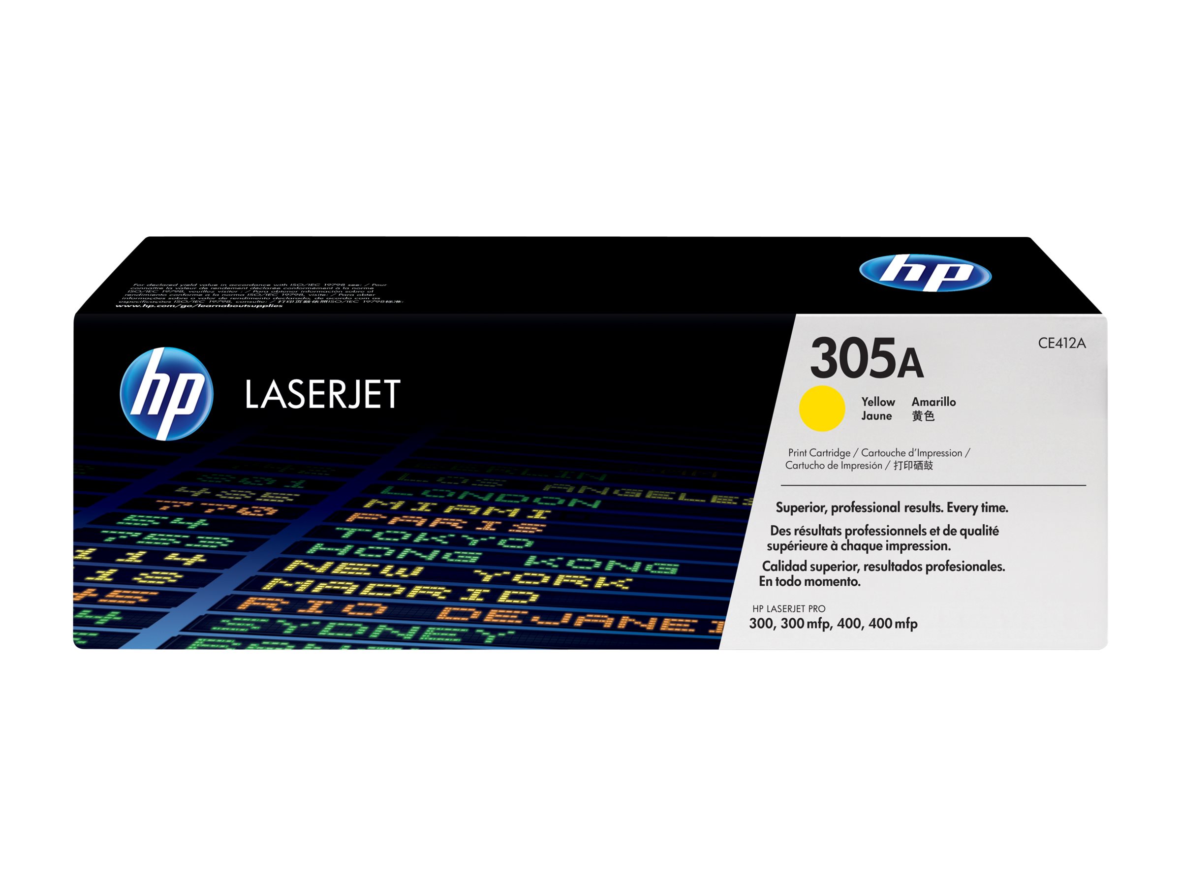 HP 305A - Gelb - original - LaserJet - Tonerpatrone (CE412A)