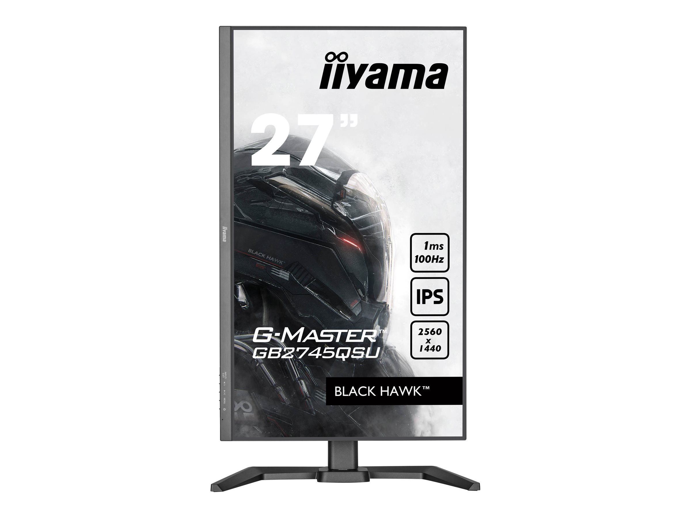 Iiyama G-MASTER Black Hawk GB2745QSU-B2 - LED-Monitor - Gaming - 68.6 cm (27")