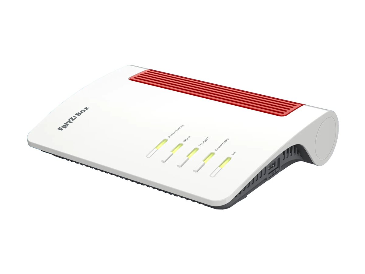 FRITZ! Box 4690 - Wireless Router 4-Port-Switch - 1GbE, Wi-Fi 7 Dual-Band - VoIP Gateway (DECT)