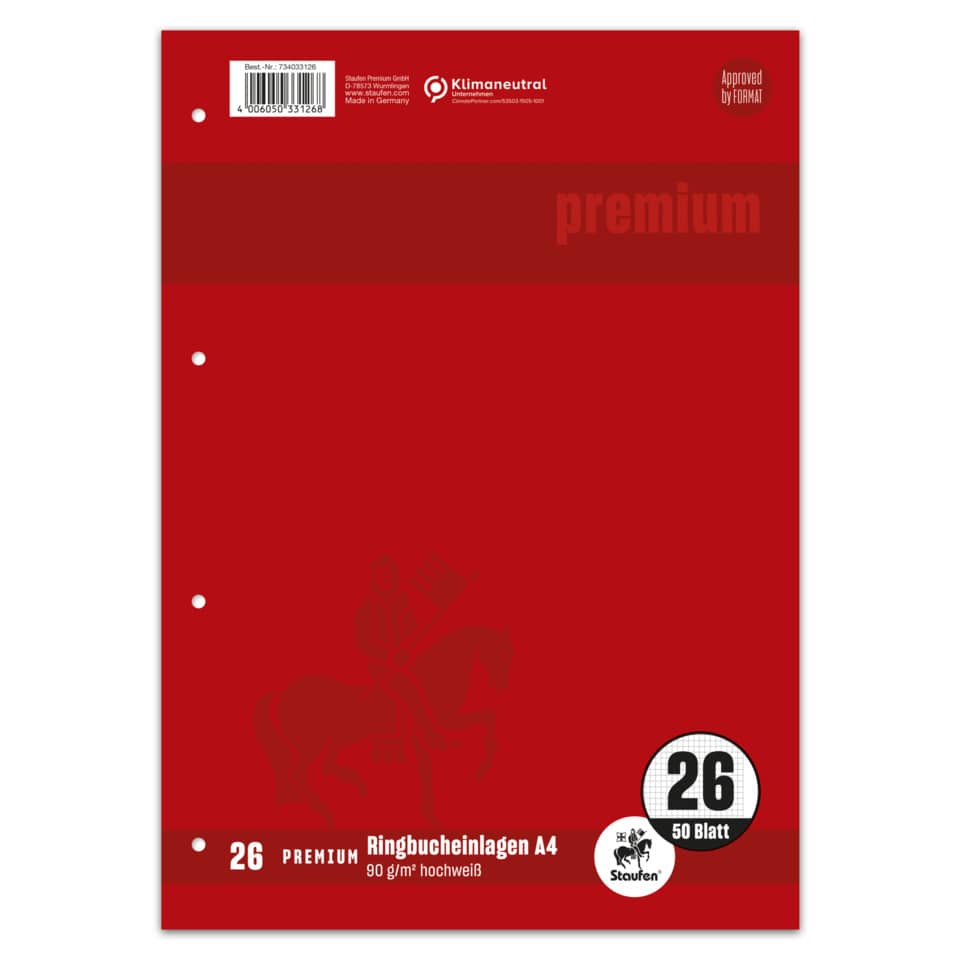 STAUFEN PREMIUM 734033126 4-Loch