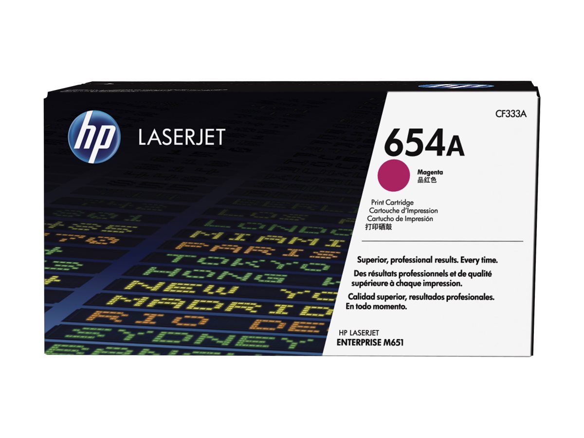 HP 654A - Magenta - original - LaserJet - Tonerpatrone (CF333A)