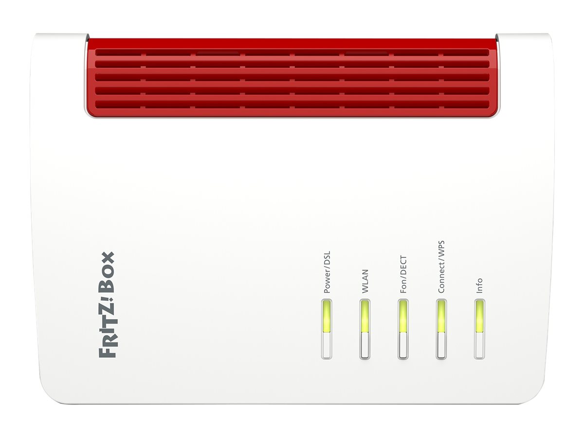 FRITZ! AVM FRITZ!Box 7530 - Wireless Router - DSL-Modem 4-Port-Switch - 1GbE - Wi-Fi 5 - Dual-Band - VoIP-Telefonadapter (DECT)