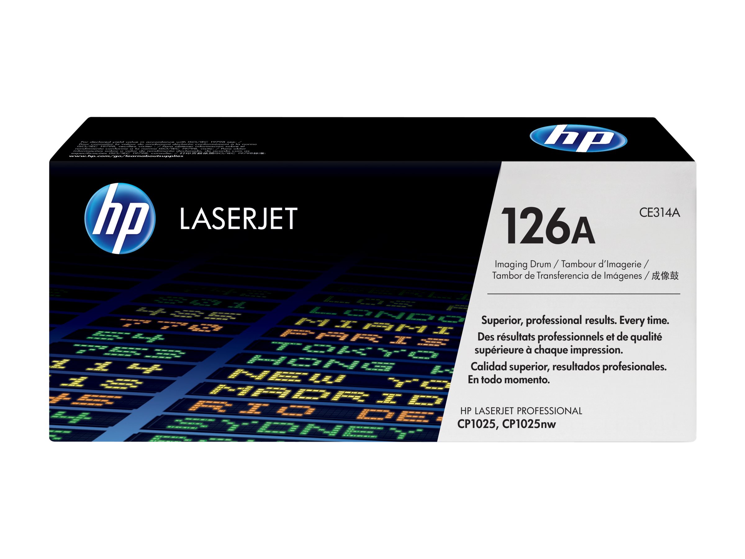 HP 126A - Schwarz, Farbe (Cyan, Magenta, Gelb)