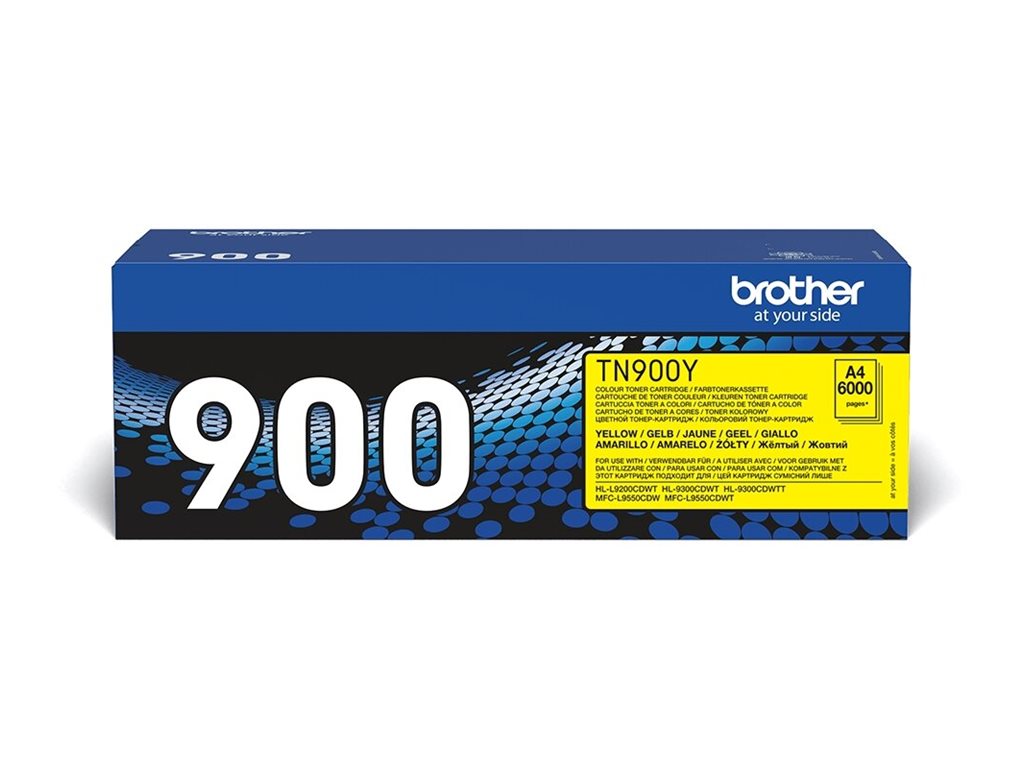 Brother TN900y - Gelb - original - Tonerpatrone