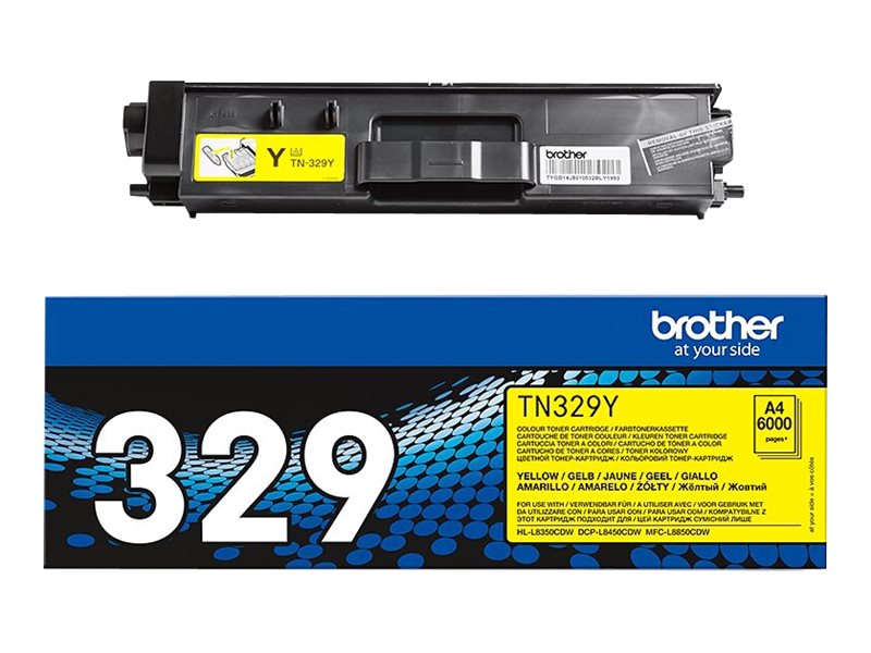 Brother TN329Y - Gelb - original - Tonerpatrone