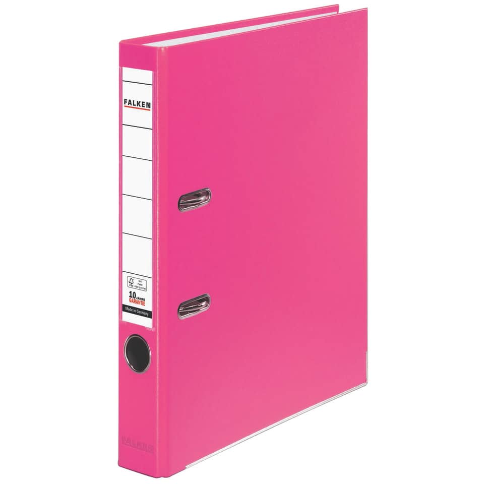 Ordner PP-Color S50 - A4, 5 cm, pink