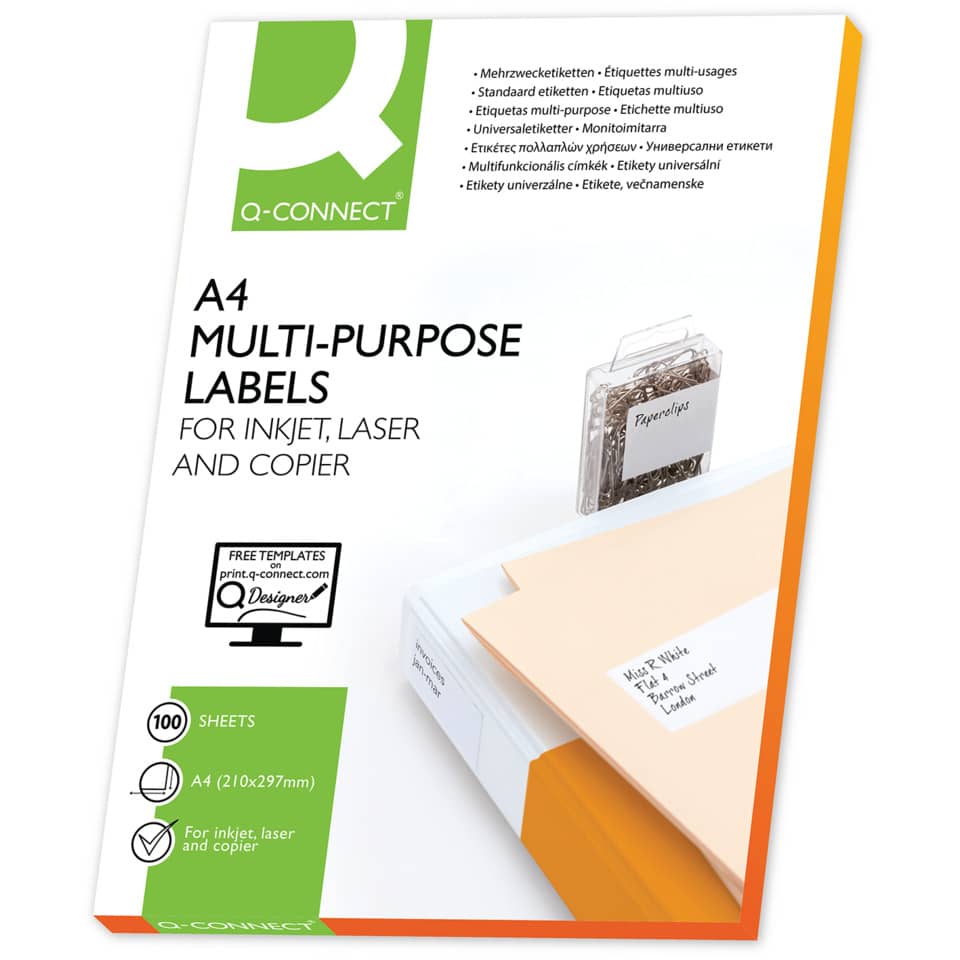 Q-CONNECT KF10638 100 Bl 5600 St