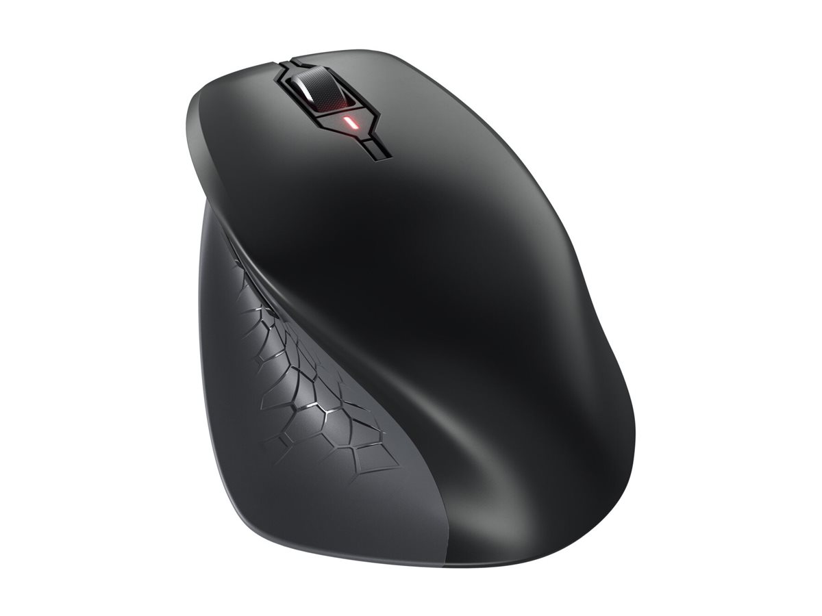 Cherry STREAM MOUSE COMFORT - Maus - ergonomisch - Für Rechtshänder - optisch - 6 Tasten - kabellos - 2.4 GHz - kabelloser Empfänger (USB)
