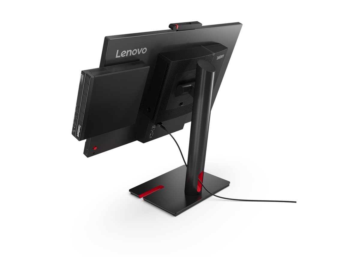 Lenovo ThinkCentre M70q Gen 5 12TD - Mini - Core i7 13700T / 1.4 GHz - vPro Enterprise - RAM 16 GB - SSD 512 GB - TCG Opal Encryption, NVMe - UHD Graphics 770 - 1GbE, Wi-Fi 6E, Bluetooth 5.3 - WLAN: 802.11a/b/g/n/ac/ax (Wi-Fi 6E)