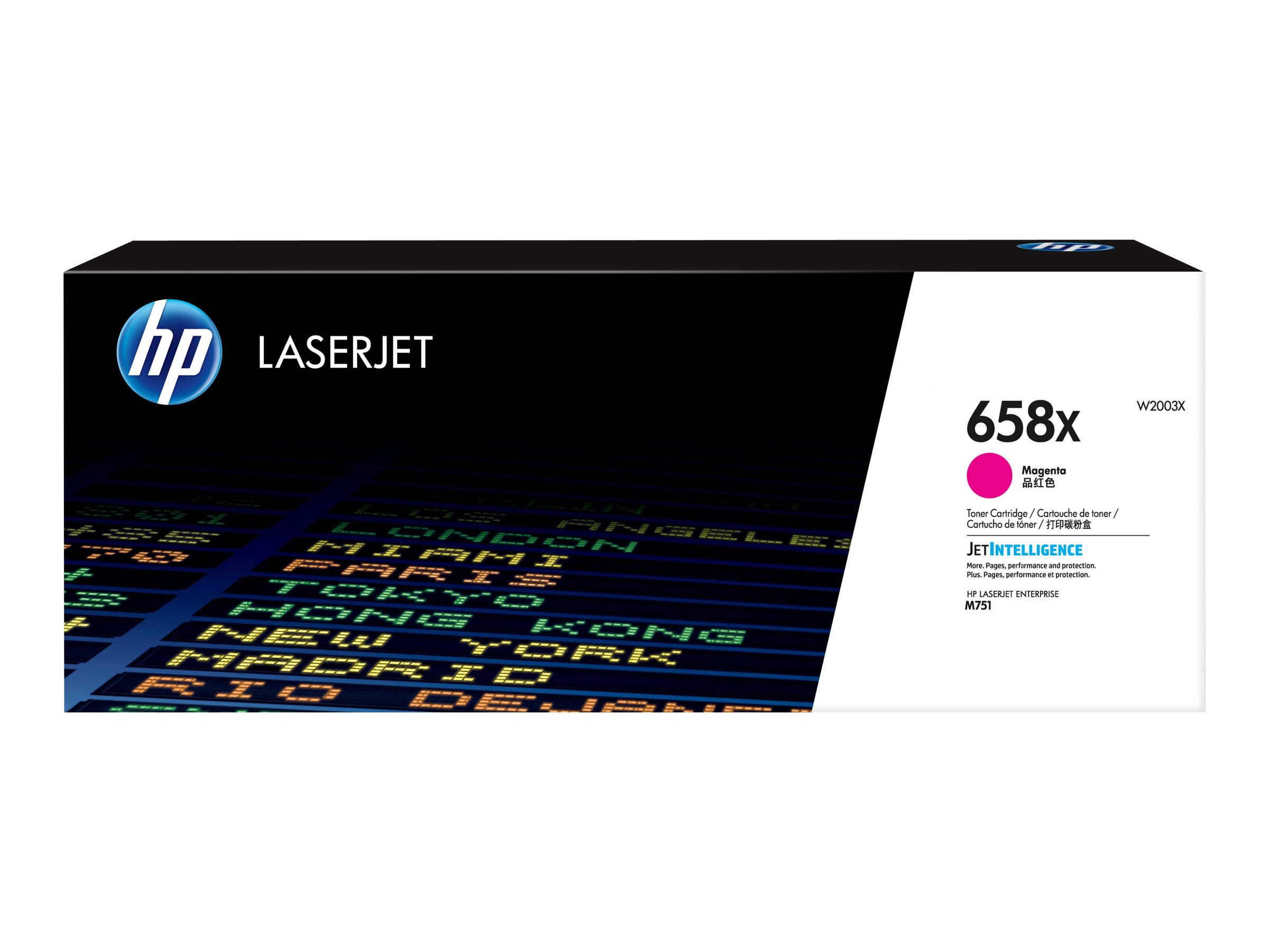 HP 658X - Mit hoher Kapazität - Magenta - original - LaserJet - Tonerpatrone (W2003X)