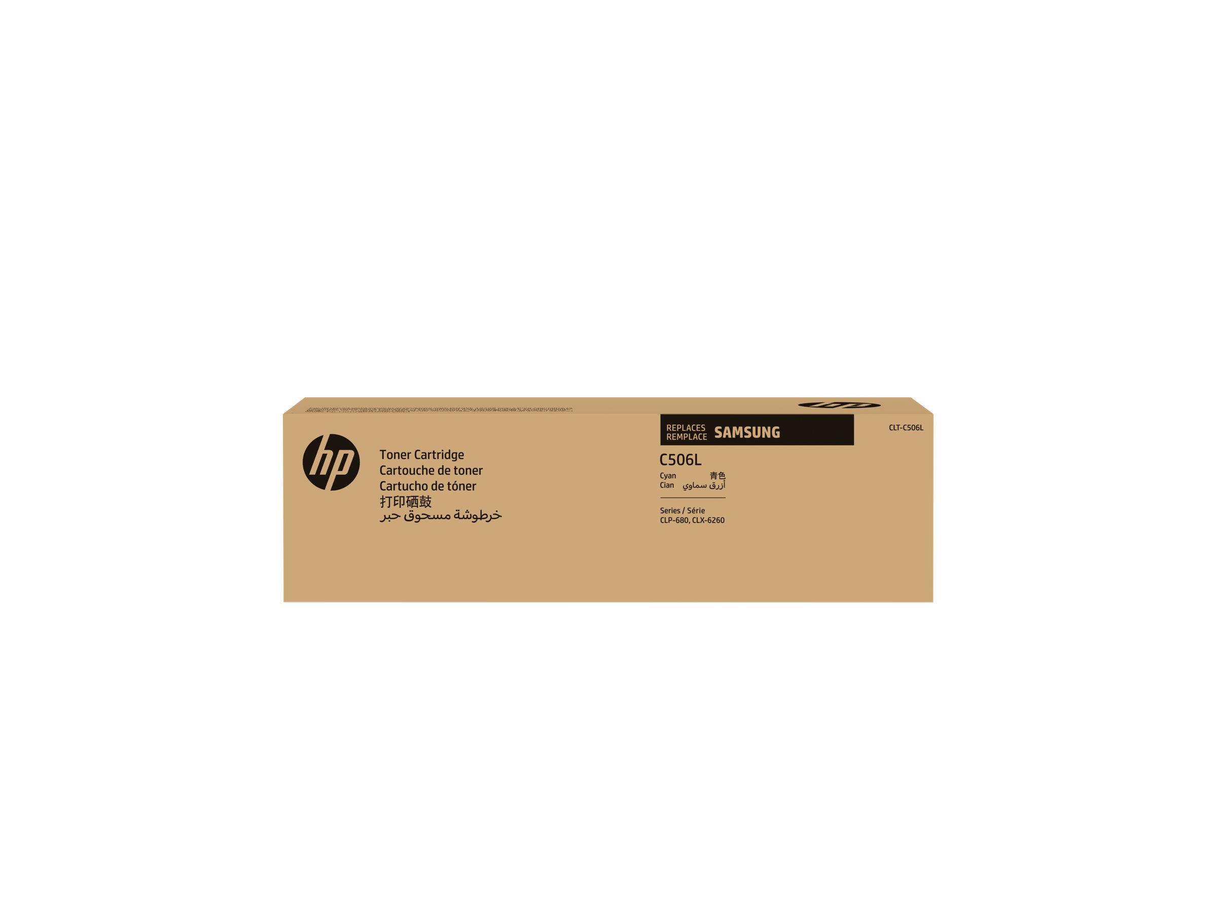 HP CLT-C506L - Hohe Ergiebigkeit - Cyan - original - Tonerpatrone (SU038A)