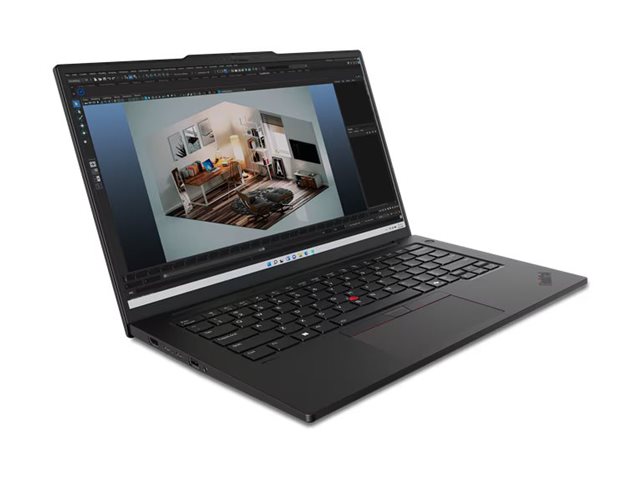 Lenovo ThinkPad P14s Gen 5 21ME - 180°-Scharnierdesign - AMD Ryzen 7 Pro 8840HS / 3.3 GHz - AMD PRO - Win 11 Pro - Radeon 780M - 32 GB RAM - 1 TB SSD TCG Opal Encryption 2, NVMe, Performance - 35.6 cm (14")