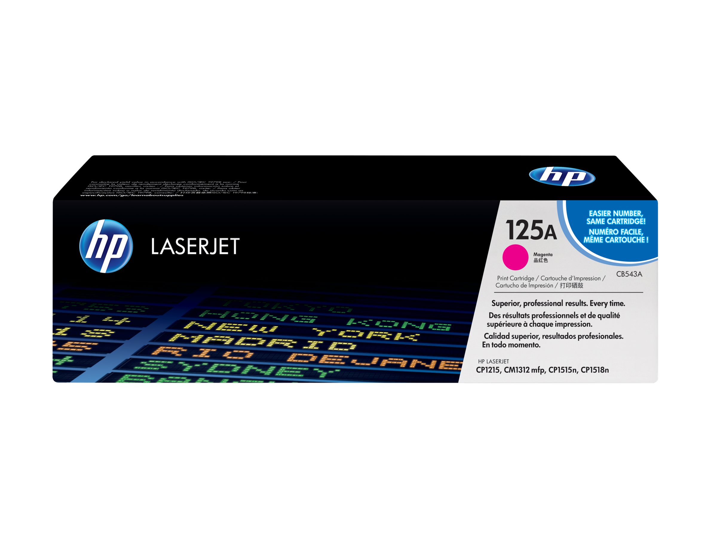 HP 125A - Magenta - original - LaserJet - Tonerpatrone (CB543A)