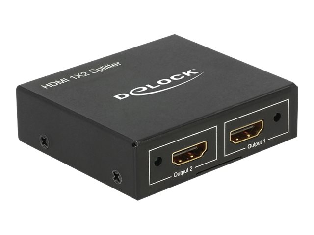 Delock HDMI Splitter 1 x HDMI in > 2 x HDMI out
