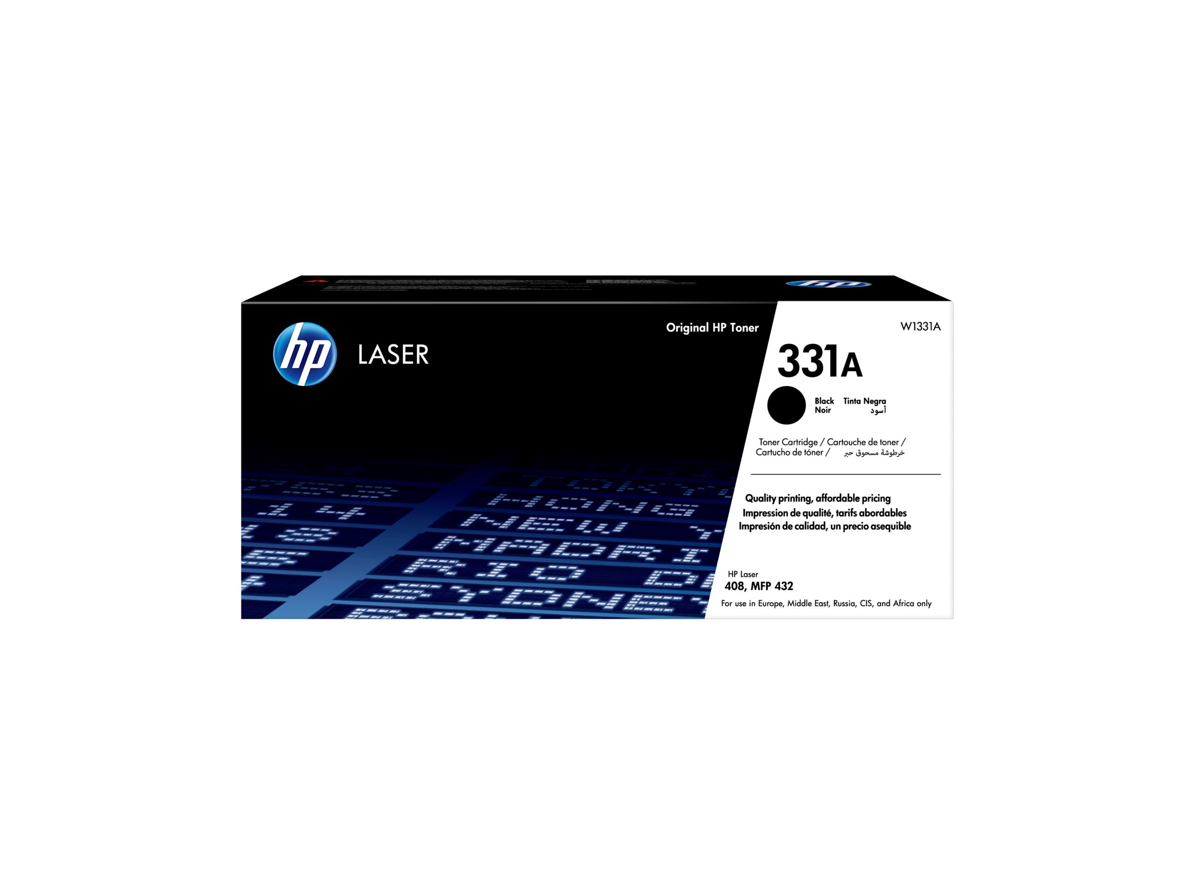 HP 331A - Schwarz - original - Tonerpatrone (W1331A)