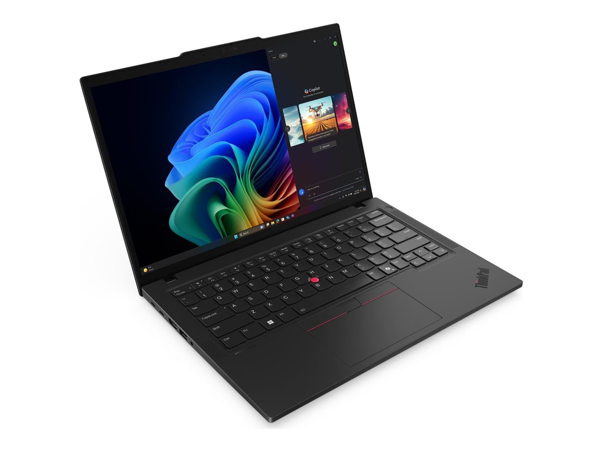 Lenovo ThinkPad T14 Gen 6 21QG - 180°-Scharnierdesign - Intel Core Ultra 7 258V - Win 11 Pro - Intel Arc Graphics 140V - 32 GB RAM - 1 TB SSD TCG Opal Encryption 2, NVMe - 35.6 cm (14")