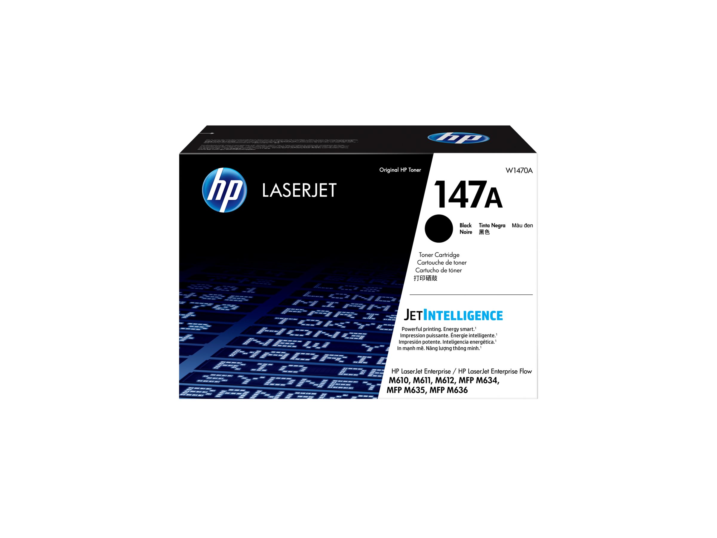 HP 147A - Schwarz - original - LaserJet - Tonerpatrone (W1470A)
