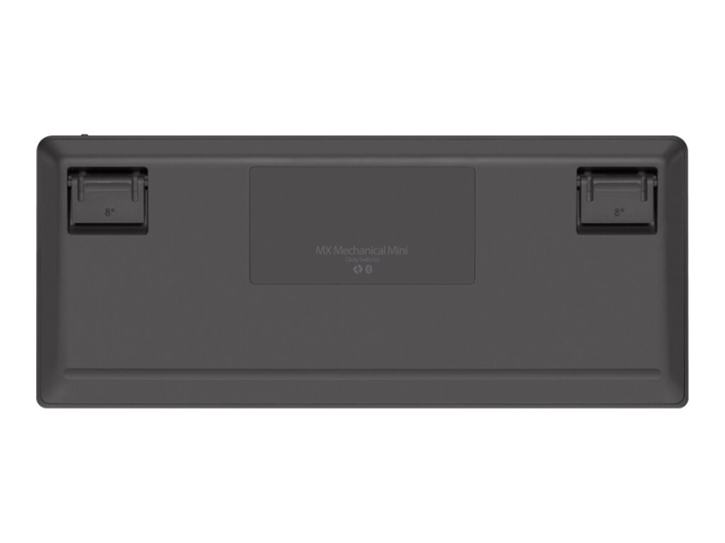 Logitech Master Series MX Mechanical Mini - Tastatur - hinterleuchtet - kabellos - Bluetooth LE - QWERTY - Nordisch (Dänisch/Finnisch/Norwegisch/Schwedisch)