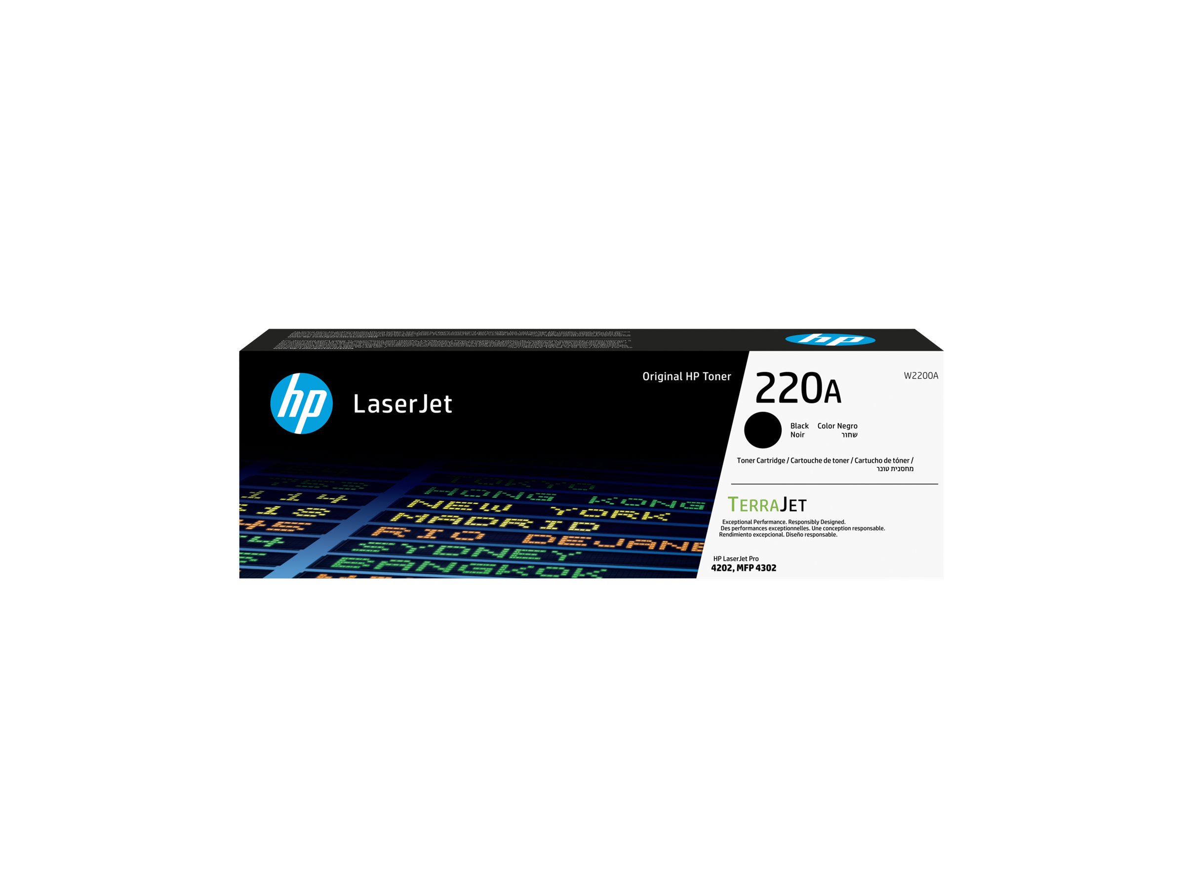 HP 220A - Schwarz - original - LaserJet - Tonerpatrone (W2200A)