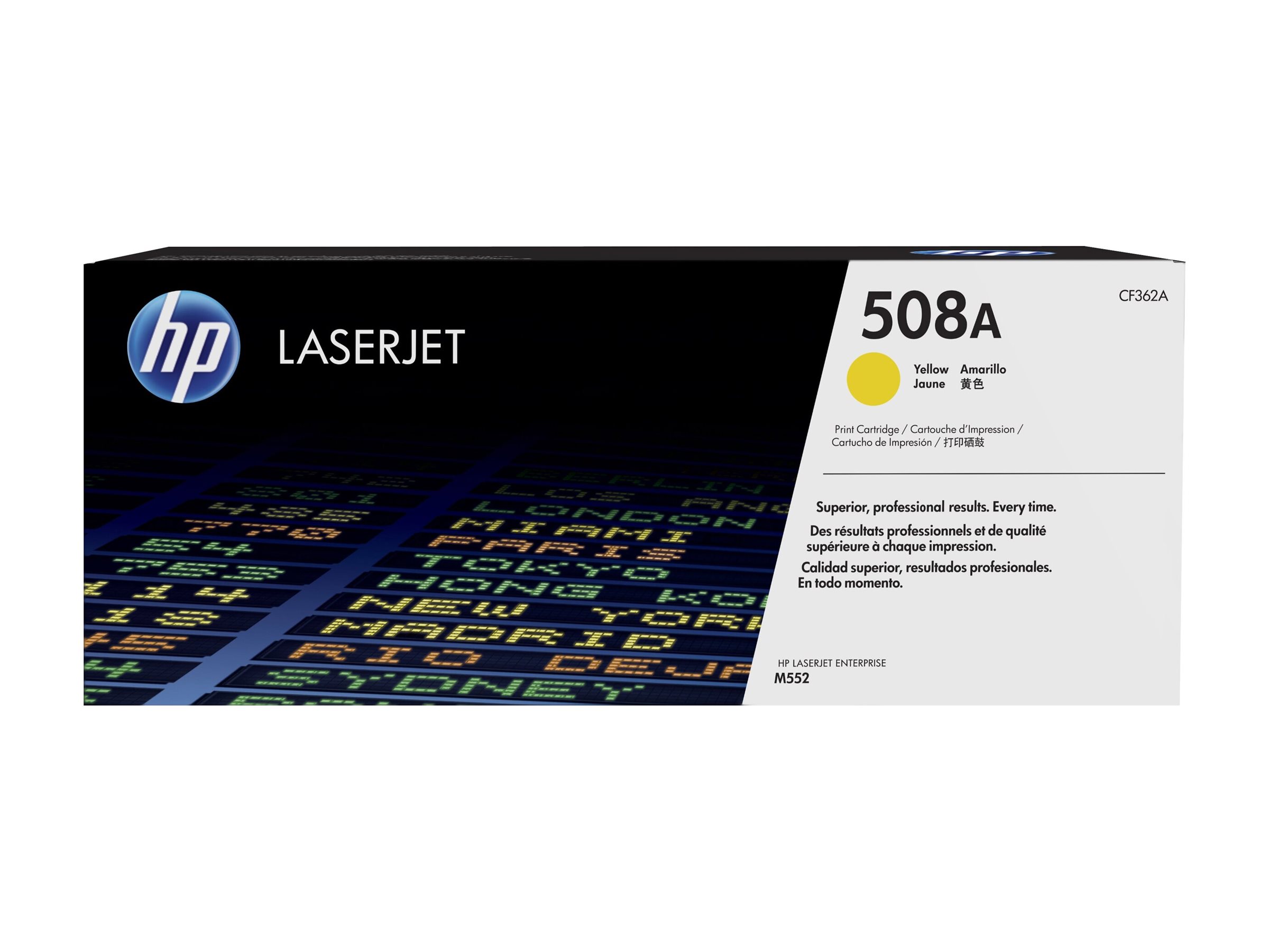 HP 508A - Gelb - original - LaserJet - Tonerpatrone (CF362A)