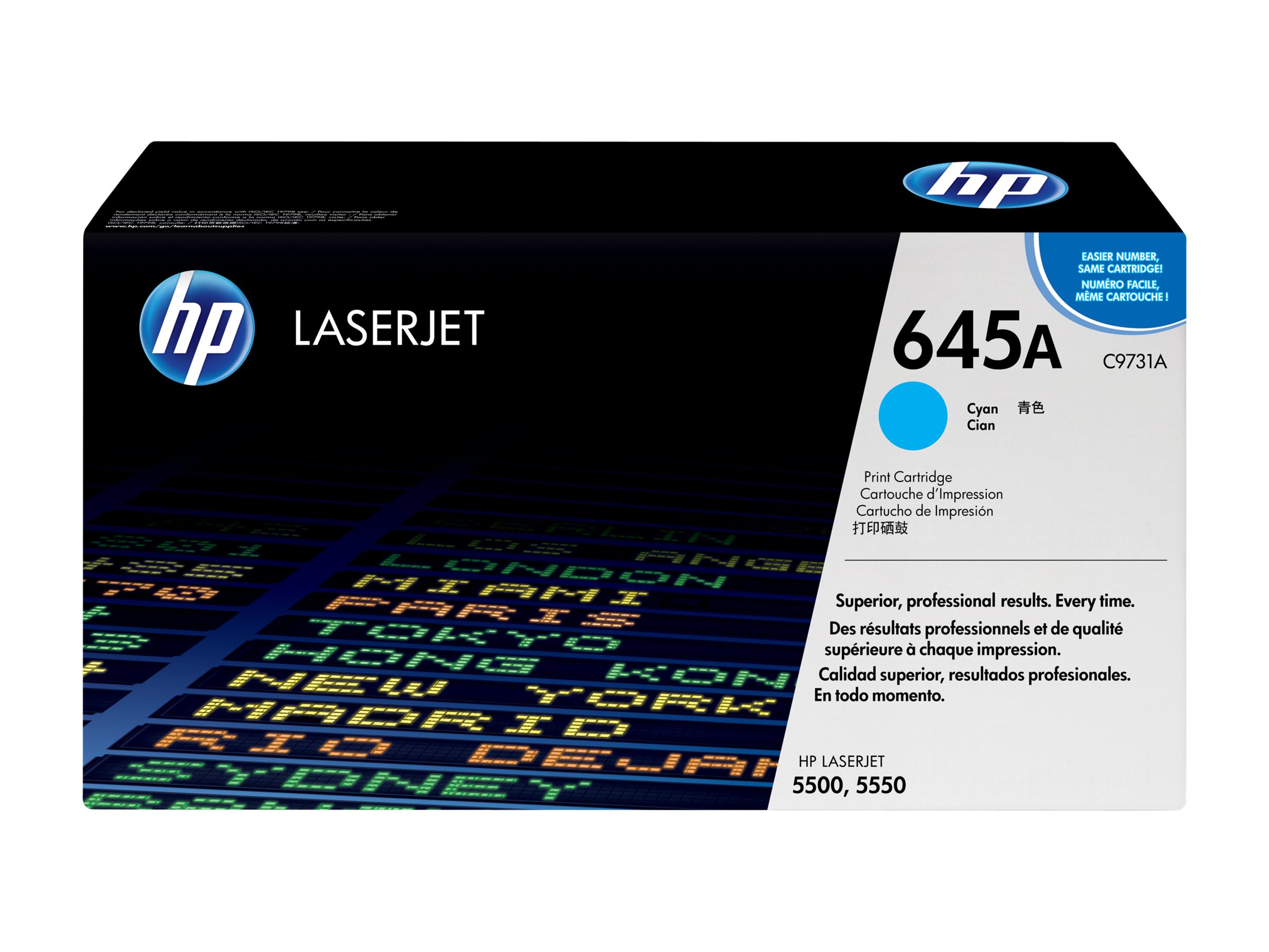 HP 645A - Cyan - original - LaserJet - Tonerpatrone (C9731A)