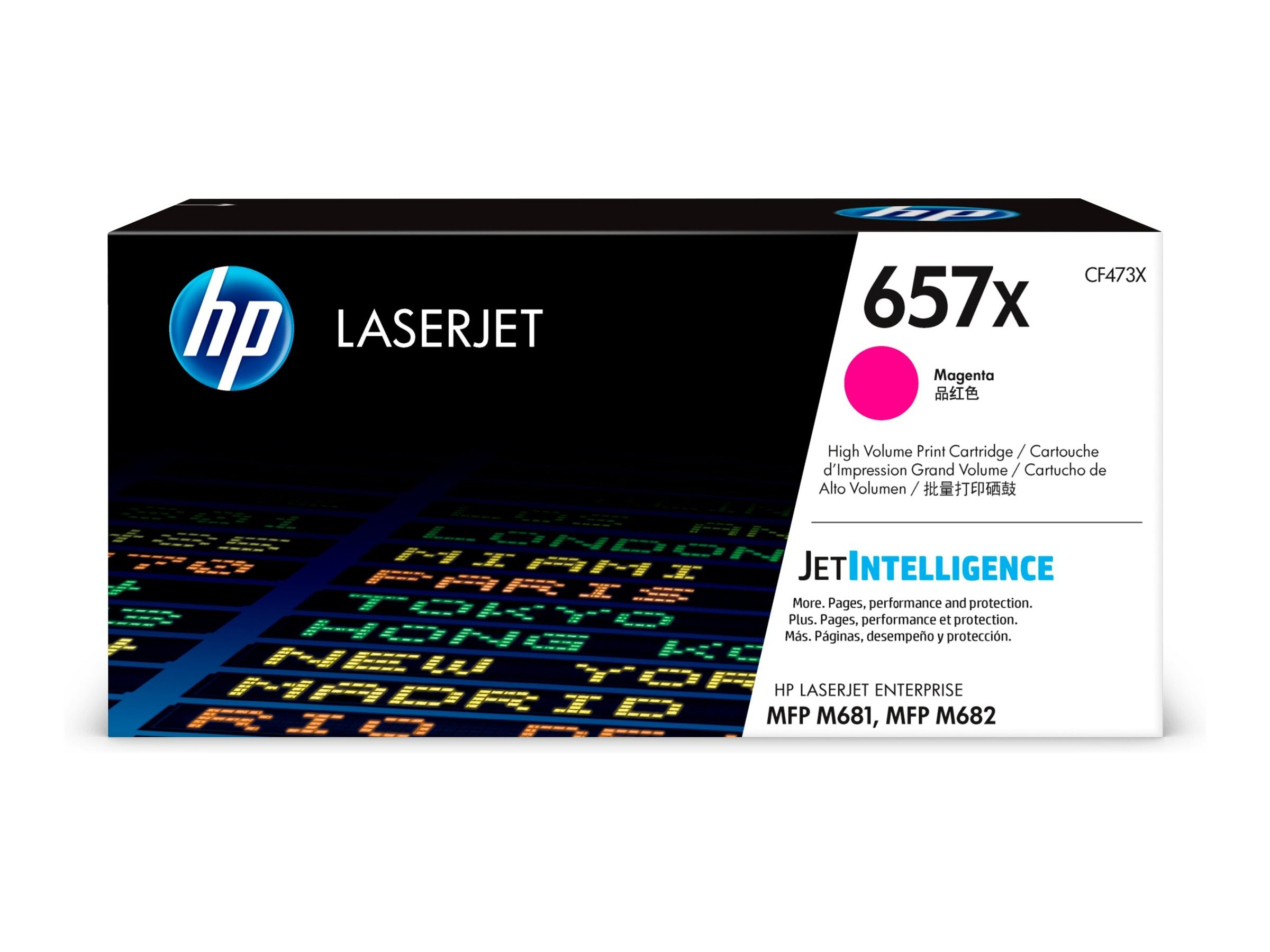 HP 657X - Hohe Ergiebigkeit - Magenta - original - LaserJet - Tonerpatrone (CF473X)