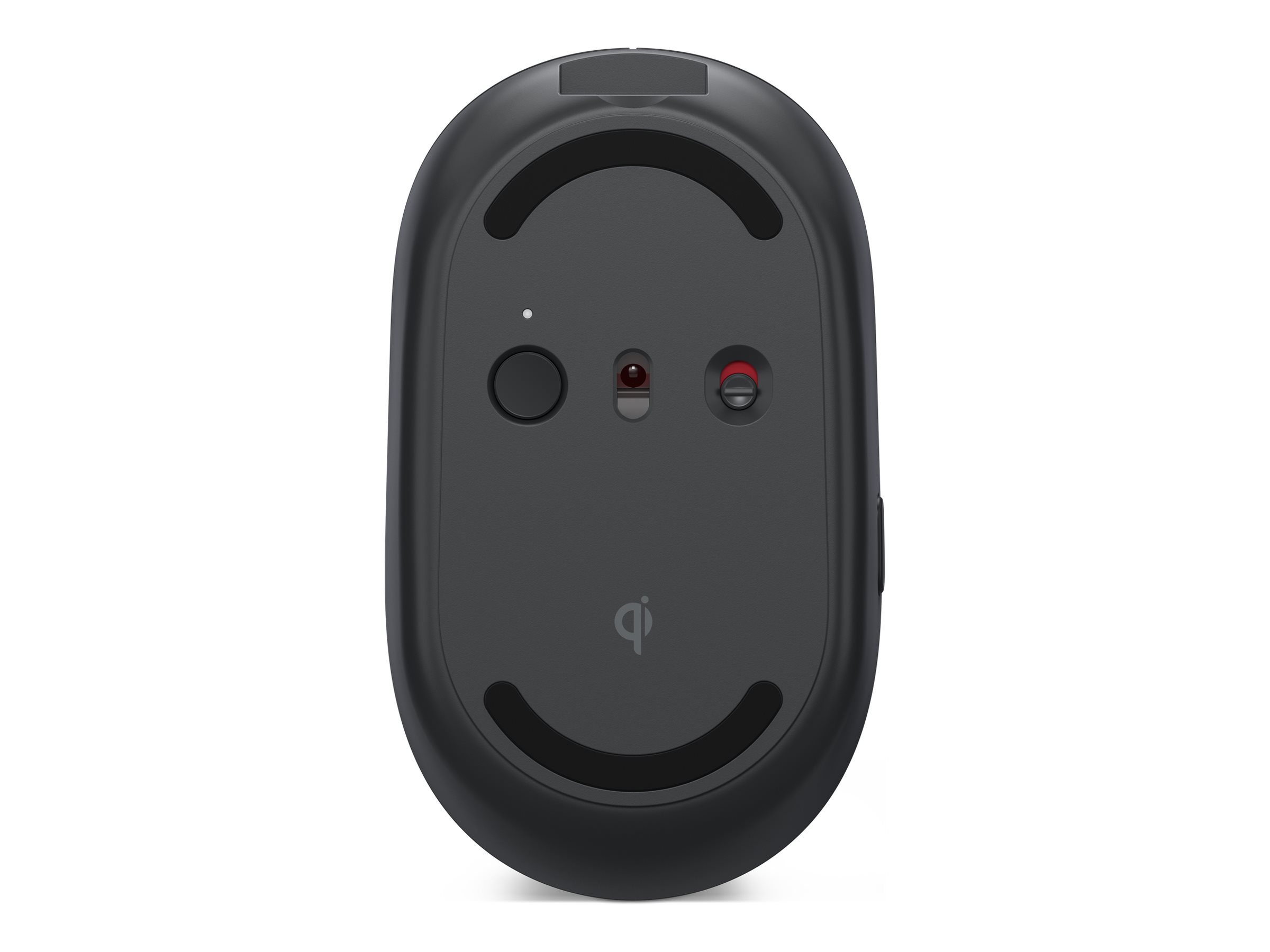 Lenovo Multi-Device - X9 Edition - Maus - rechts- und linkshändig - optisch - 4 Tasten - kabellos - 2.4 GHz, Bluetooth 5.0 - USB-C Wireless-Empfänger - Donnergrau (oben)