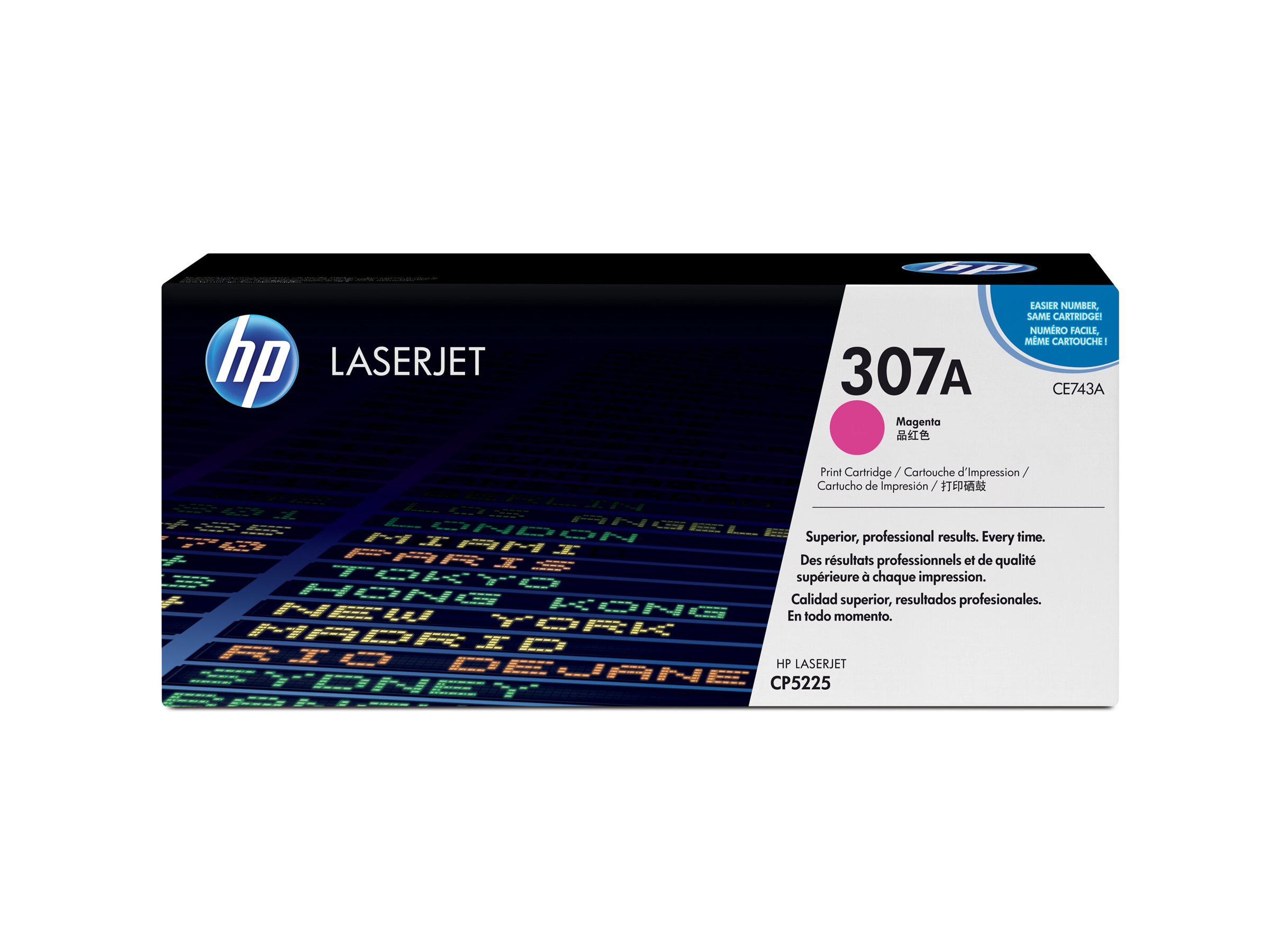 HP 307A - Magenta - original - LaserJet - Tonerpatrone (CE743A)
