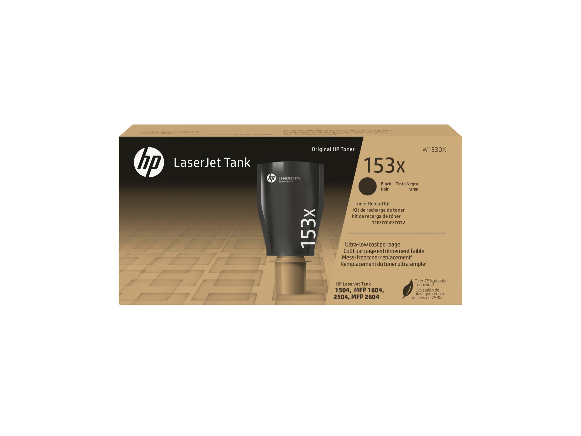 HP 153X - Mit hoher Kapazität - Schwarz - original - LaserJet - Tonerpatrone (W1530X)
