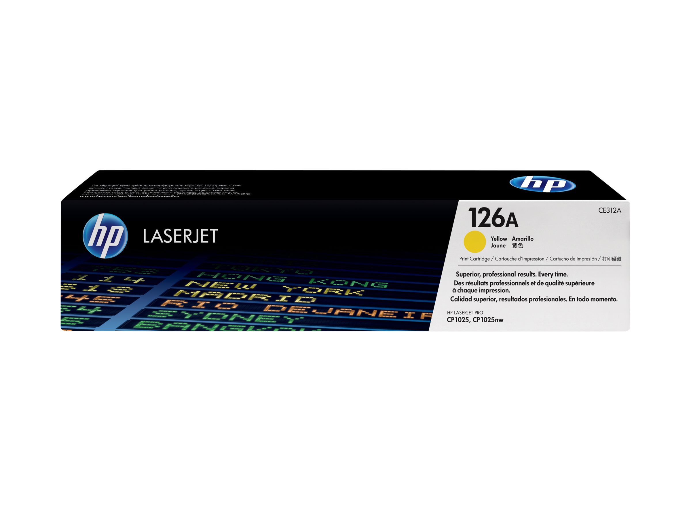 HP 126A - Gelb - original - LaserJet - Tonerpatrone (CE312A)