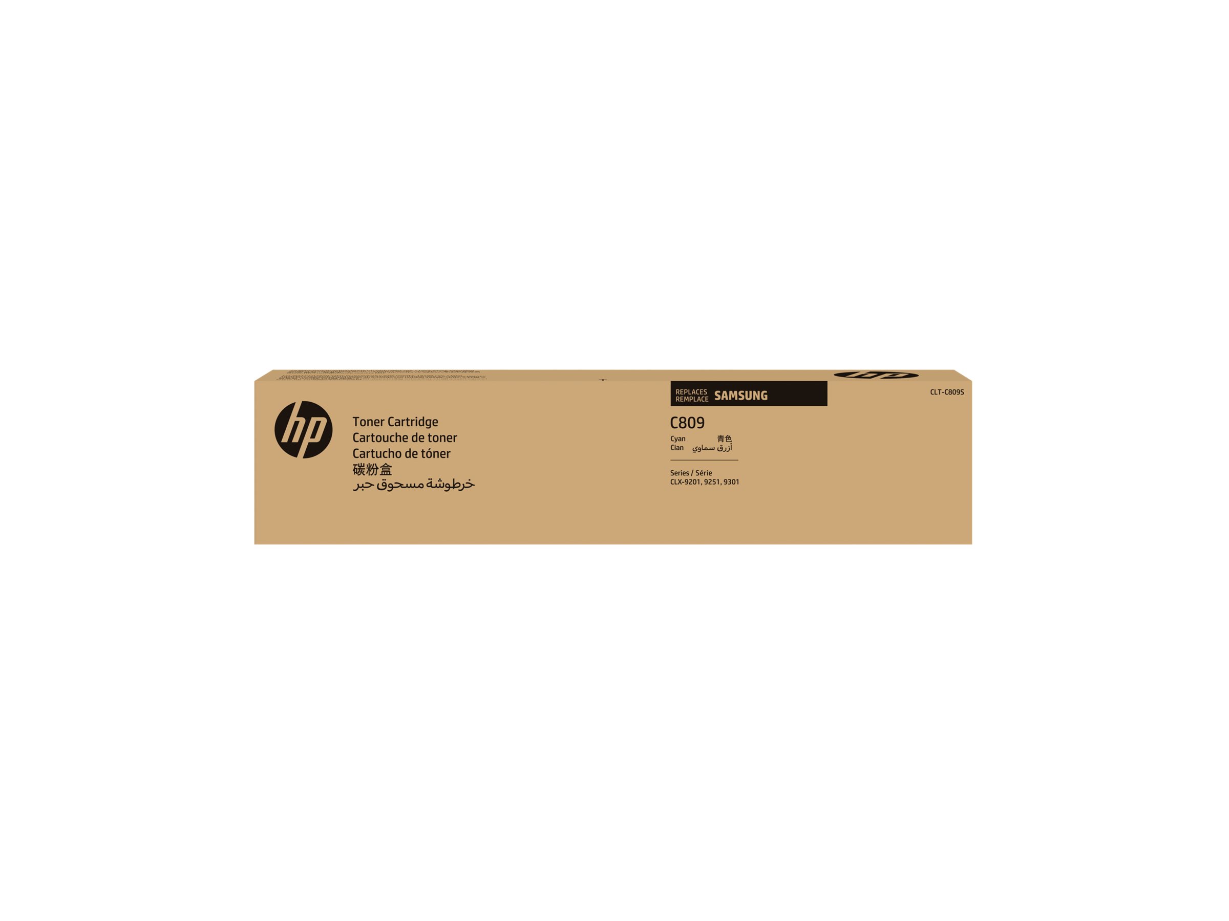 HP CLT-C809S - Cyan - original - Tonerpatrone (SS567A)