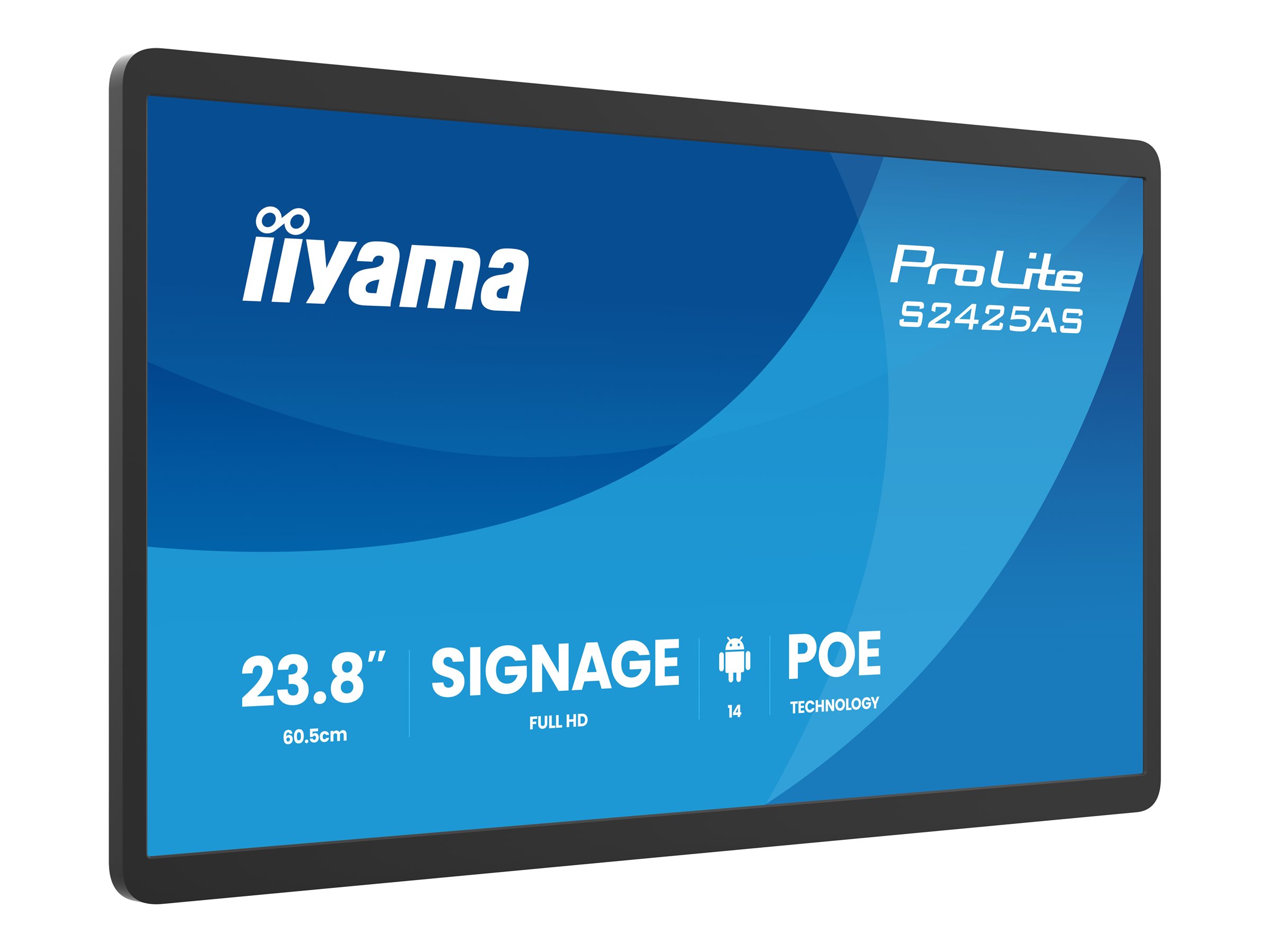 Iiyama ProLite S2425AS-B1P - 61 cm (24") Diagonalklasse (60.5 cm (23.8")