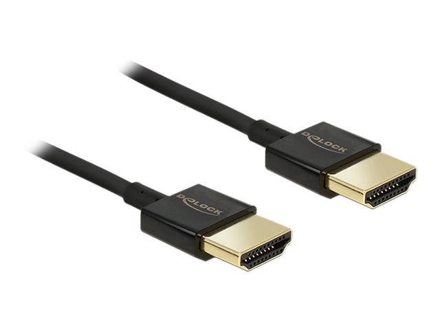 Delock Premium - HDMI-Kabel mit Ethernet - HDMI männlich zu HDMI männlich