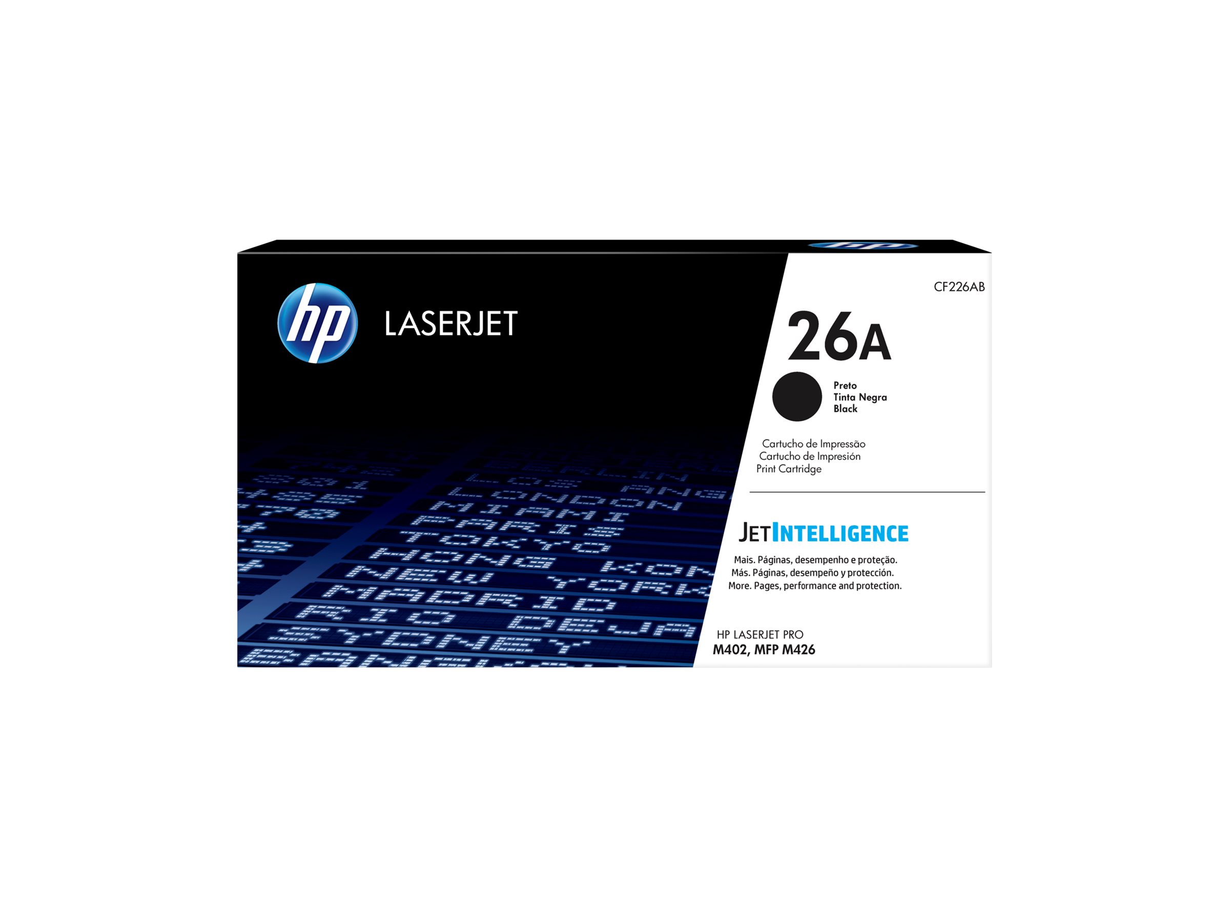 HP 26A - Schwarz - original - LaserJet - Tonerpatrone (CF226A)