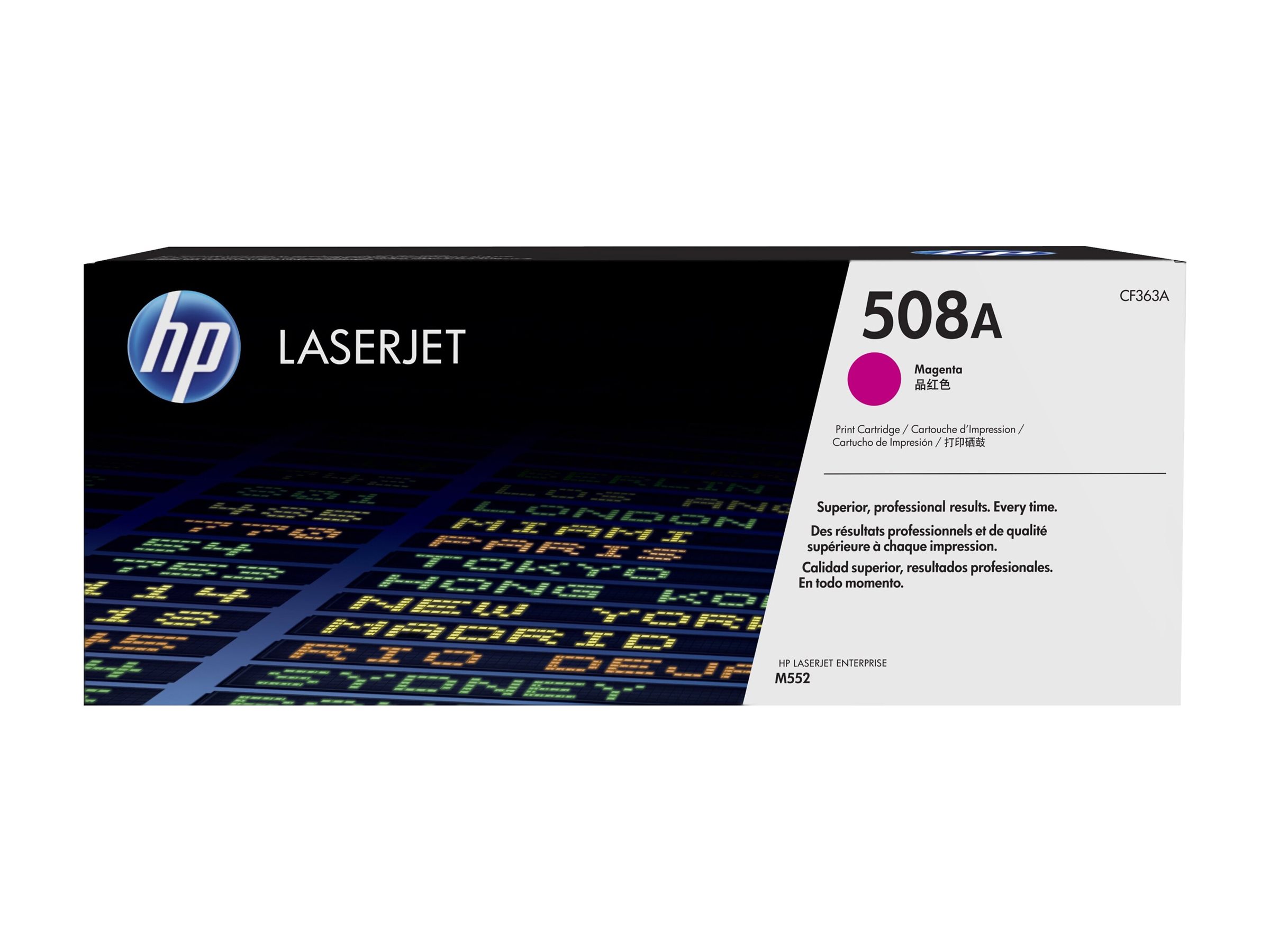 HP 508A - Magenta - original - LaserJet - Tonerpatrone (CF363A)