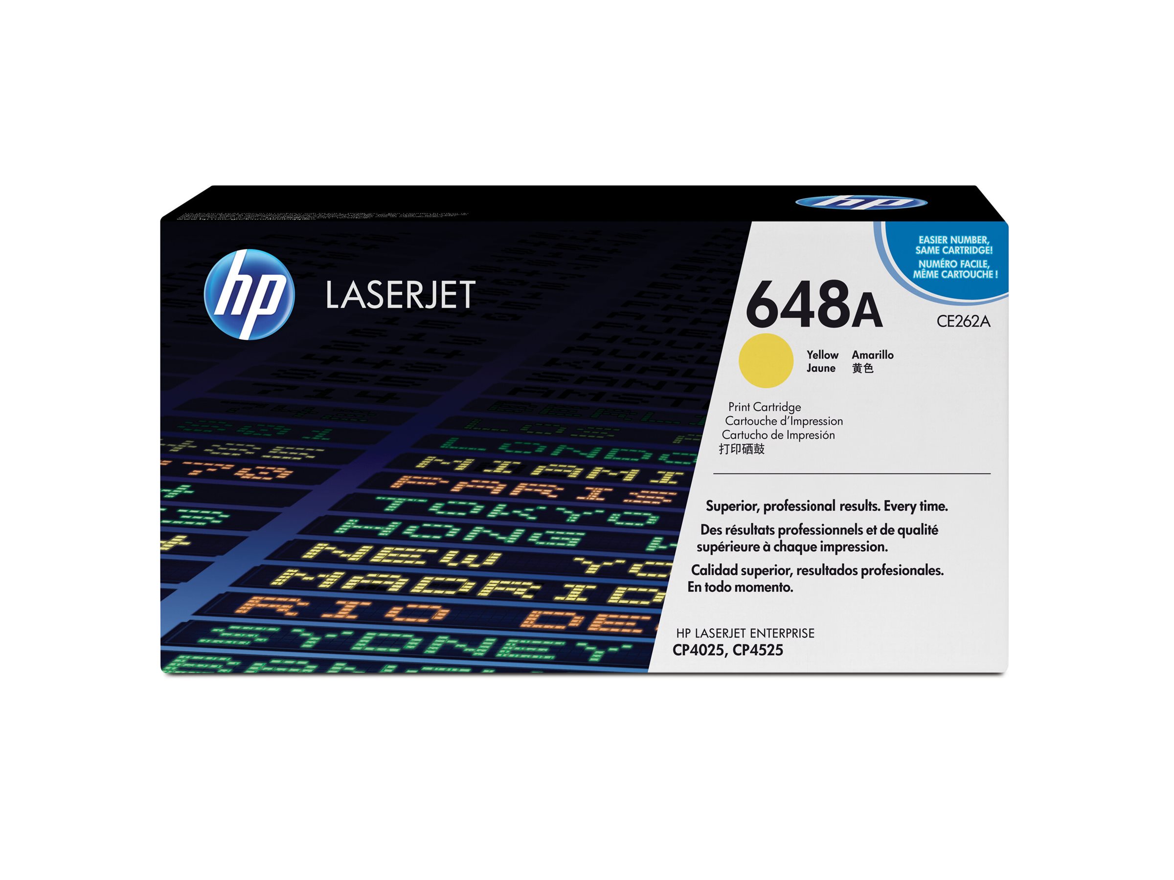 HP 648A - Gelb - original - LaserJet - Tonerpatrone (CE262A)