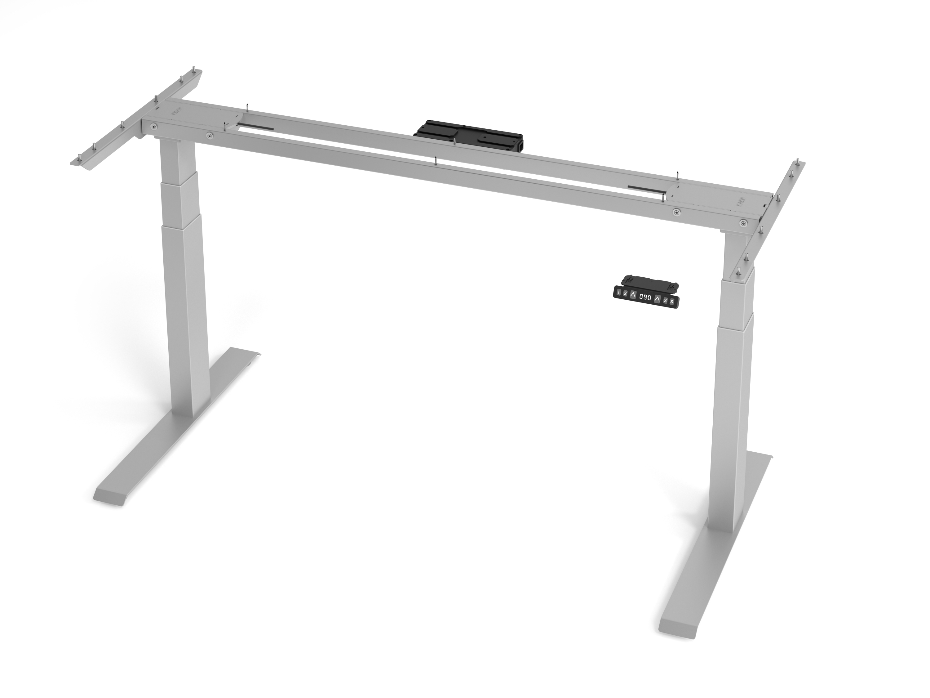 Schreibtisch Gestell XDKB16G Silber