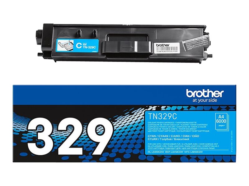 Brother TN329C - Cyan - original - Tonerpatrone