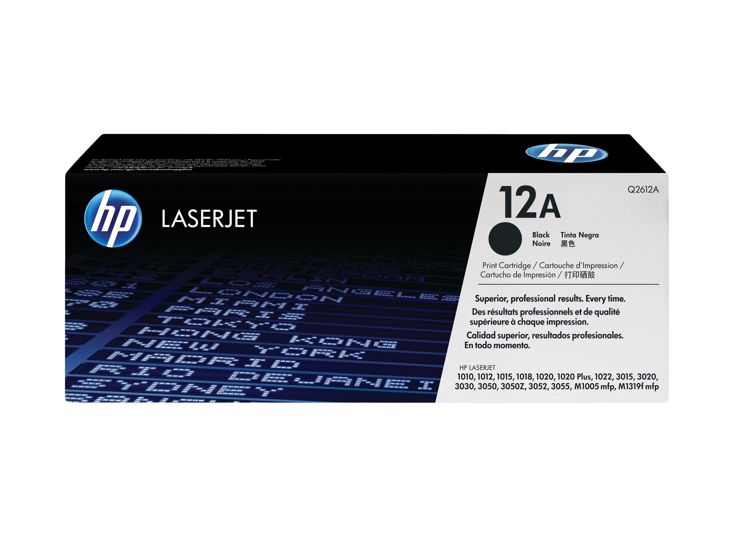 HP 12A - Schwarz - original - LaserJet - Tonerpatrone (Q2612A)