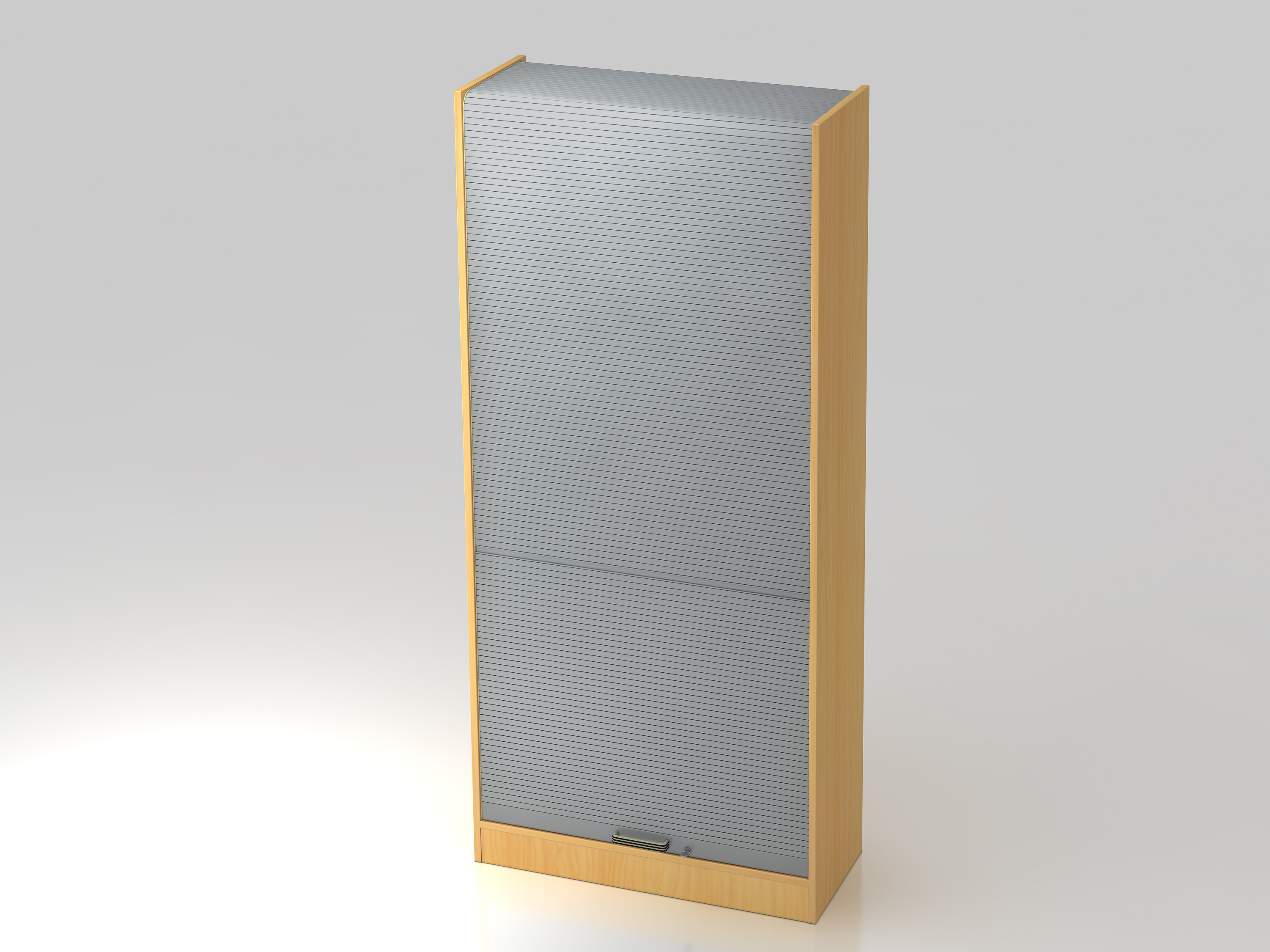 Rollladenschrank vert.90cm,5OH SG Buche/S