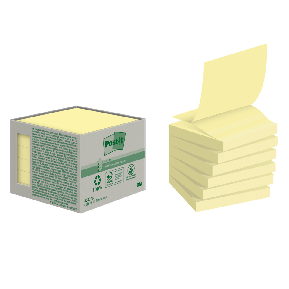 POST-IT R330-1B 6x100Bl Recycl