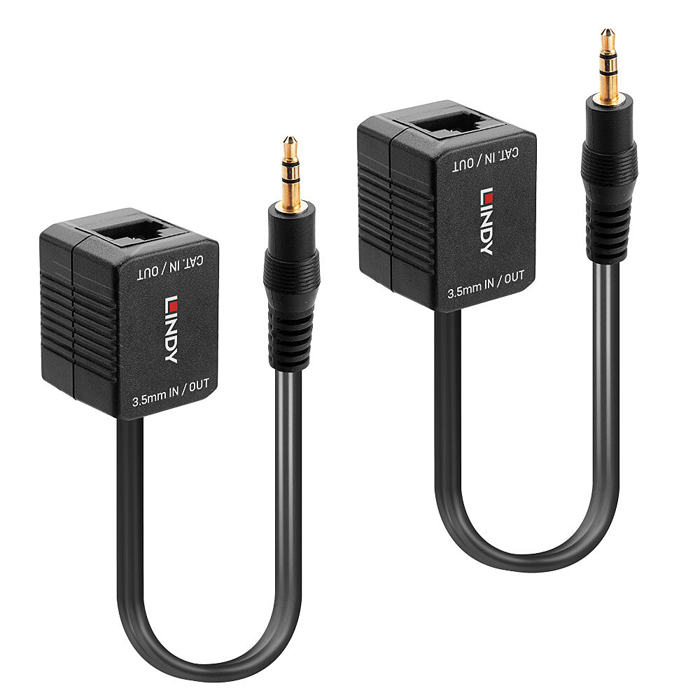 Lindy CAT5/6 Stereo Audio Extender - Audio-Verlängerungskabel