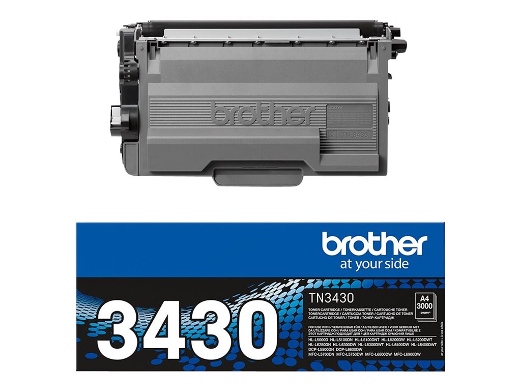 Brother TN3430 - Schwarz - original - Tonerpatrone