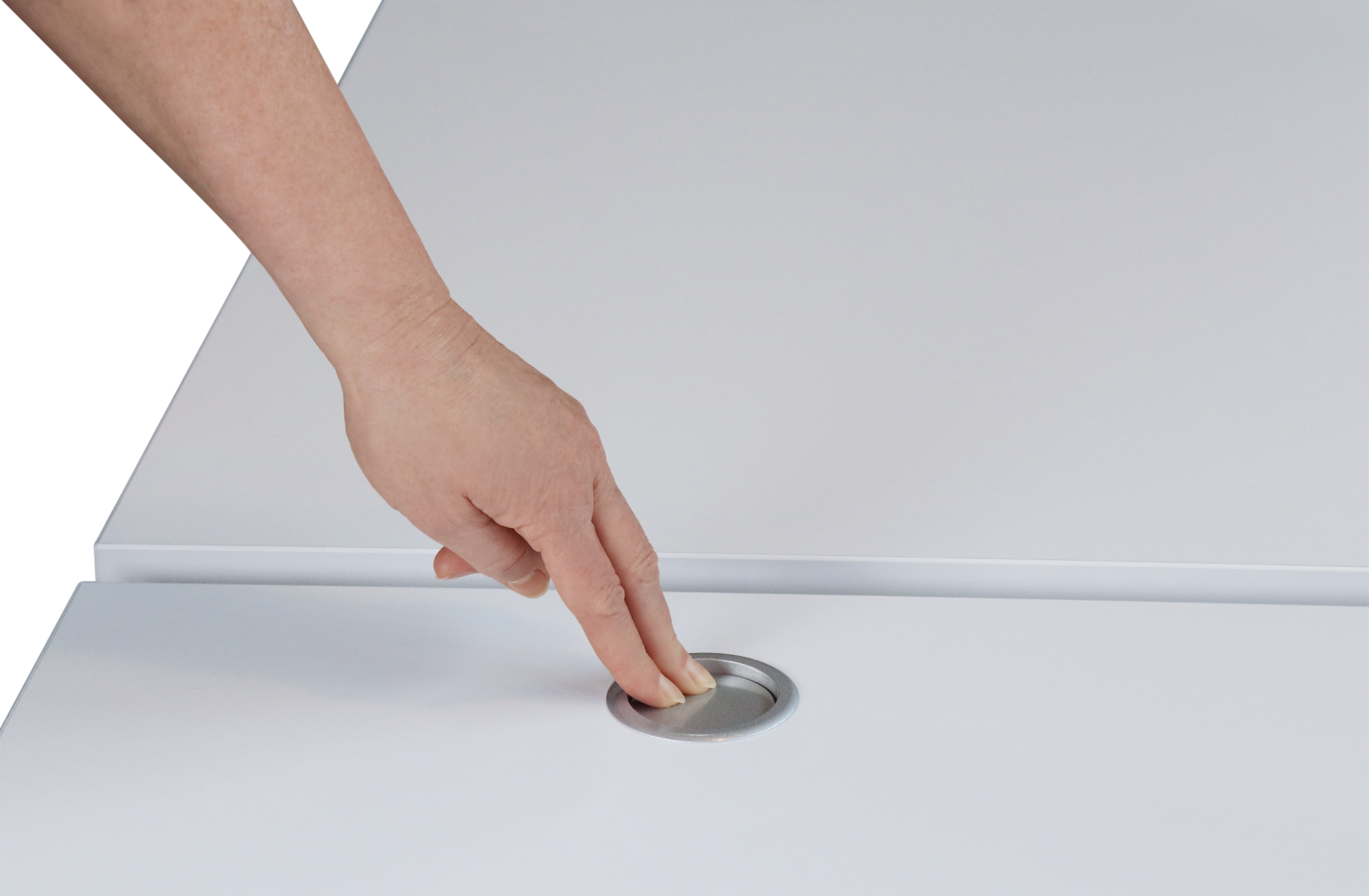 Steckdose 3xStrom, 2xUSB, Tower, mit Bohrung